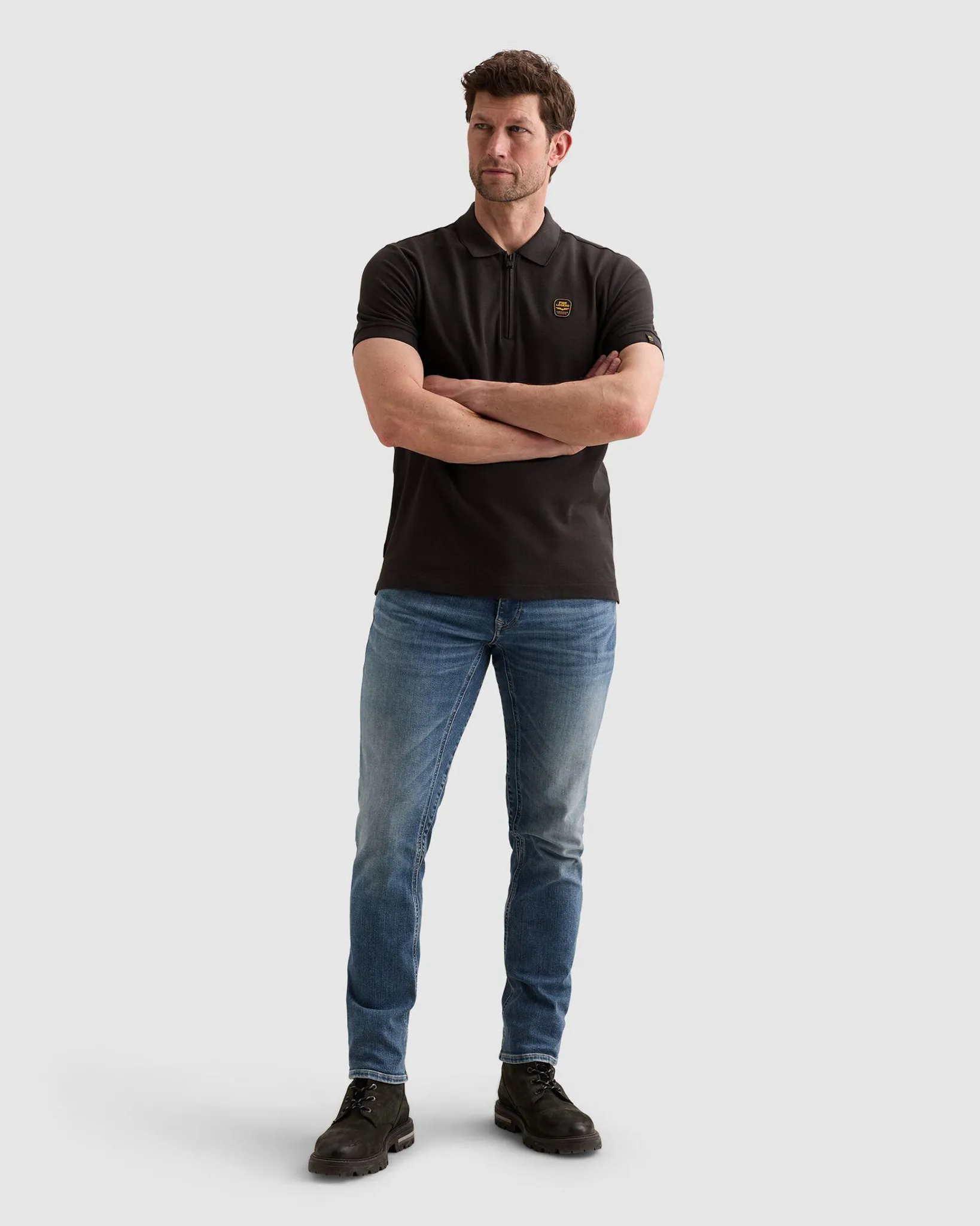 PME Legend Polo  Grijs 110715-001-L
