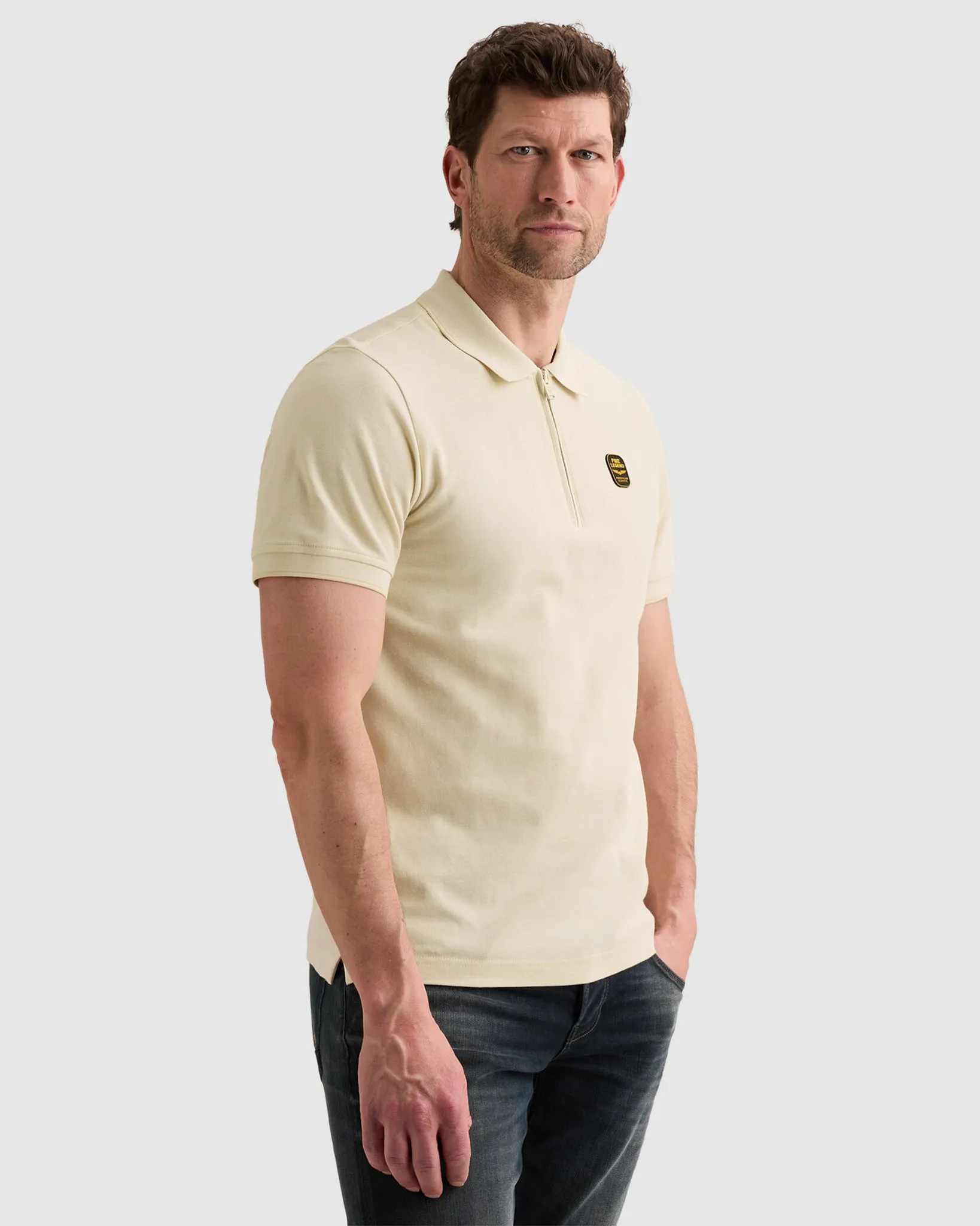 PME Legend Polo Wit 110716-001-L