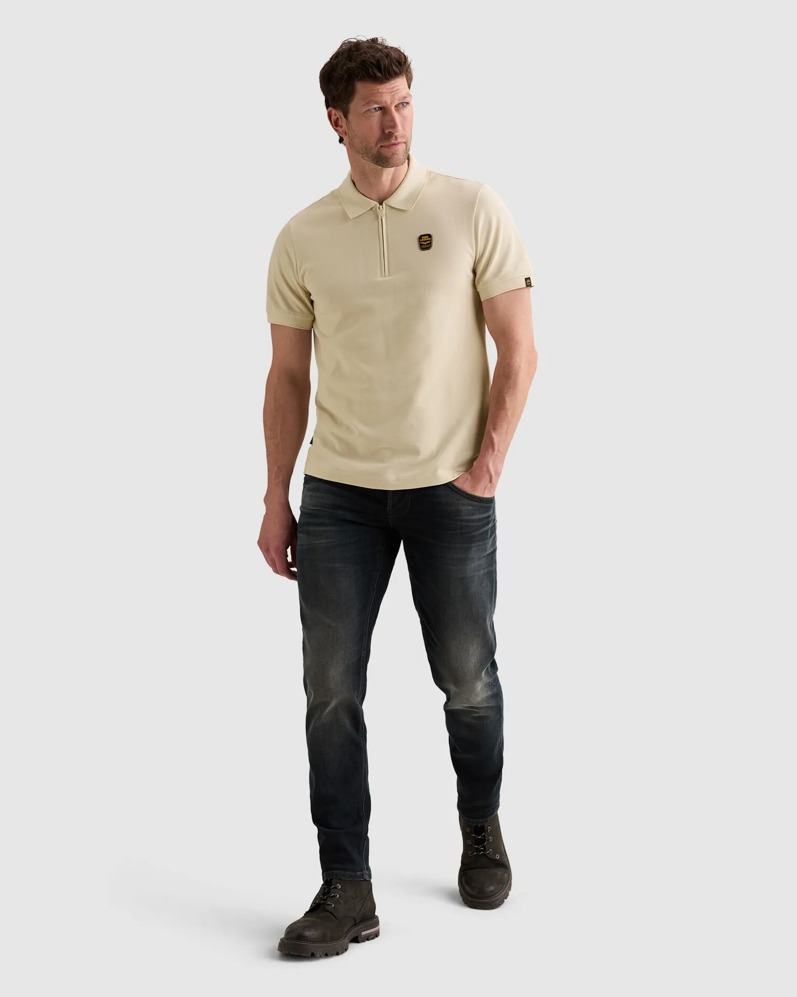 PME Legend Polo Wit 110716-001-L
