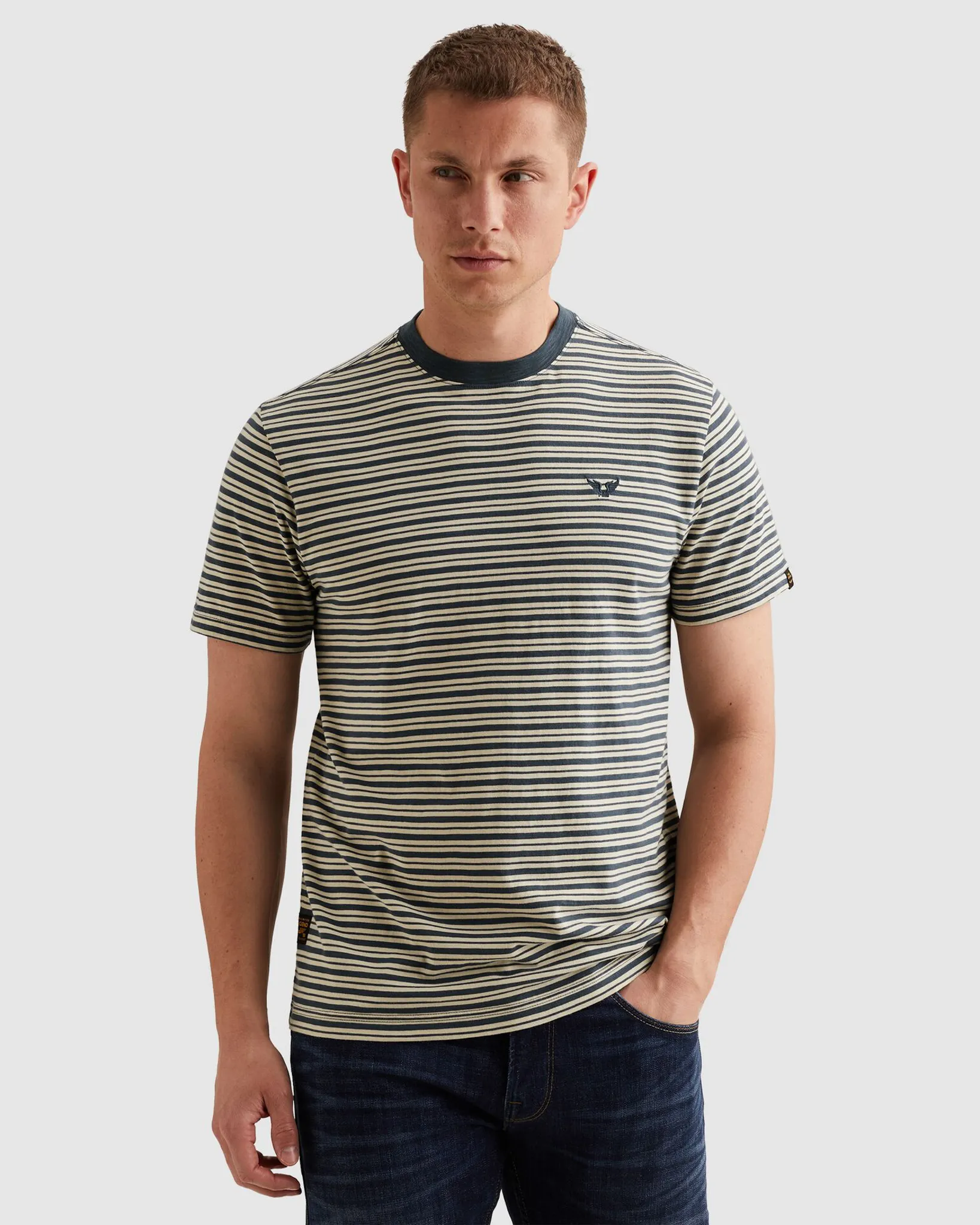 PME Legend T-shirt  Blauw 110718-001-L