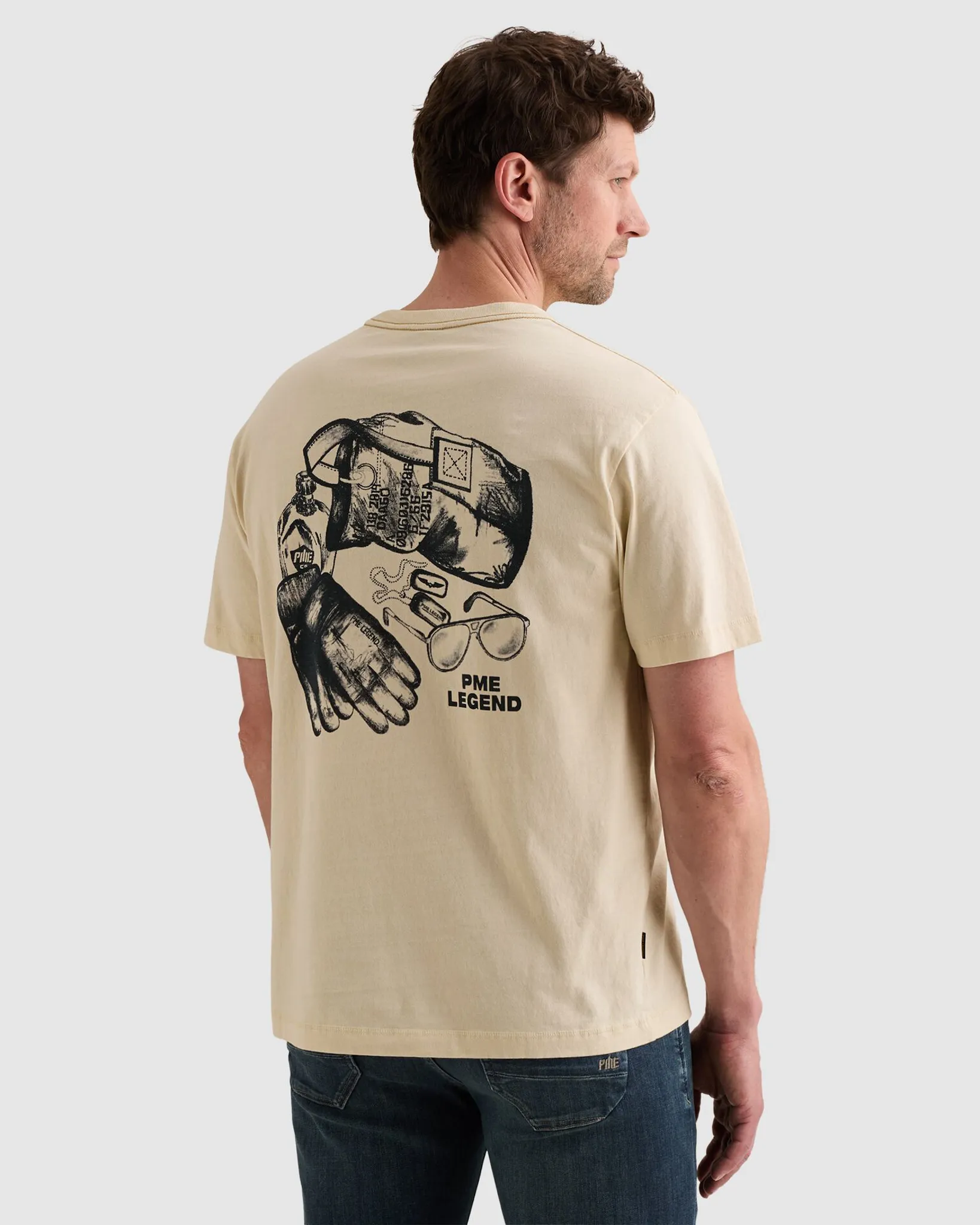 PME Legend T-shirt Wit 110720-001-L