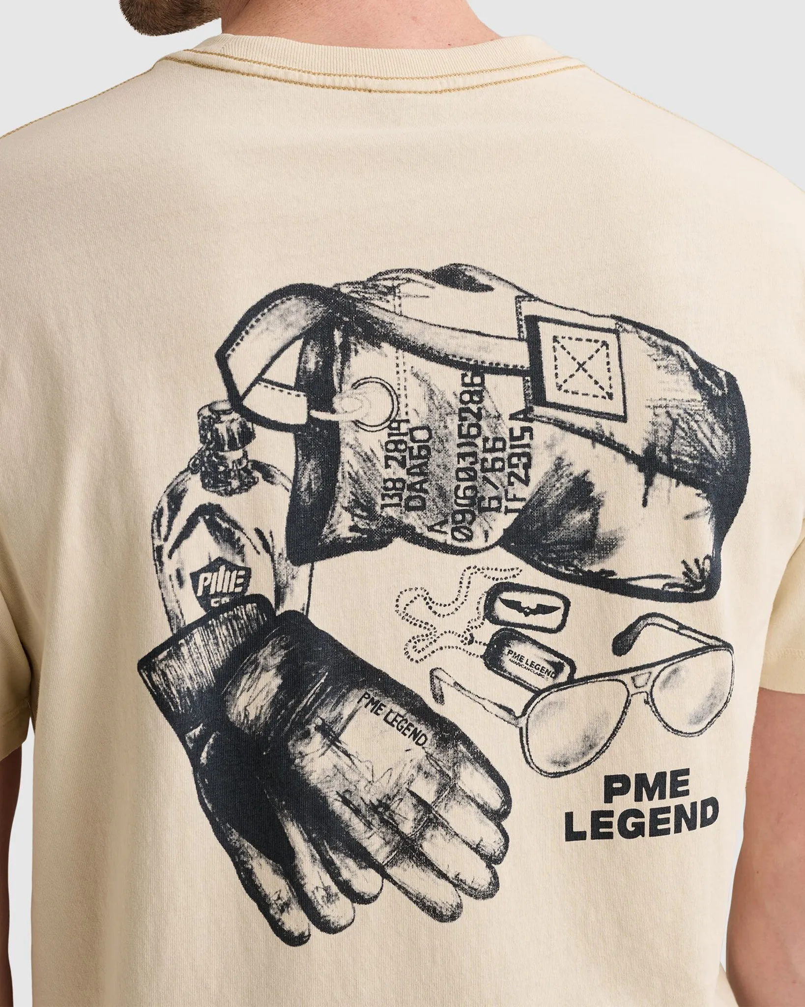 PME Legend T-shirt Wit 110720-001-L