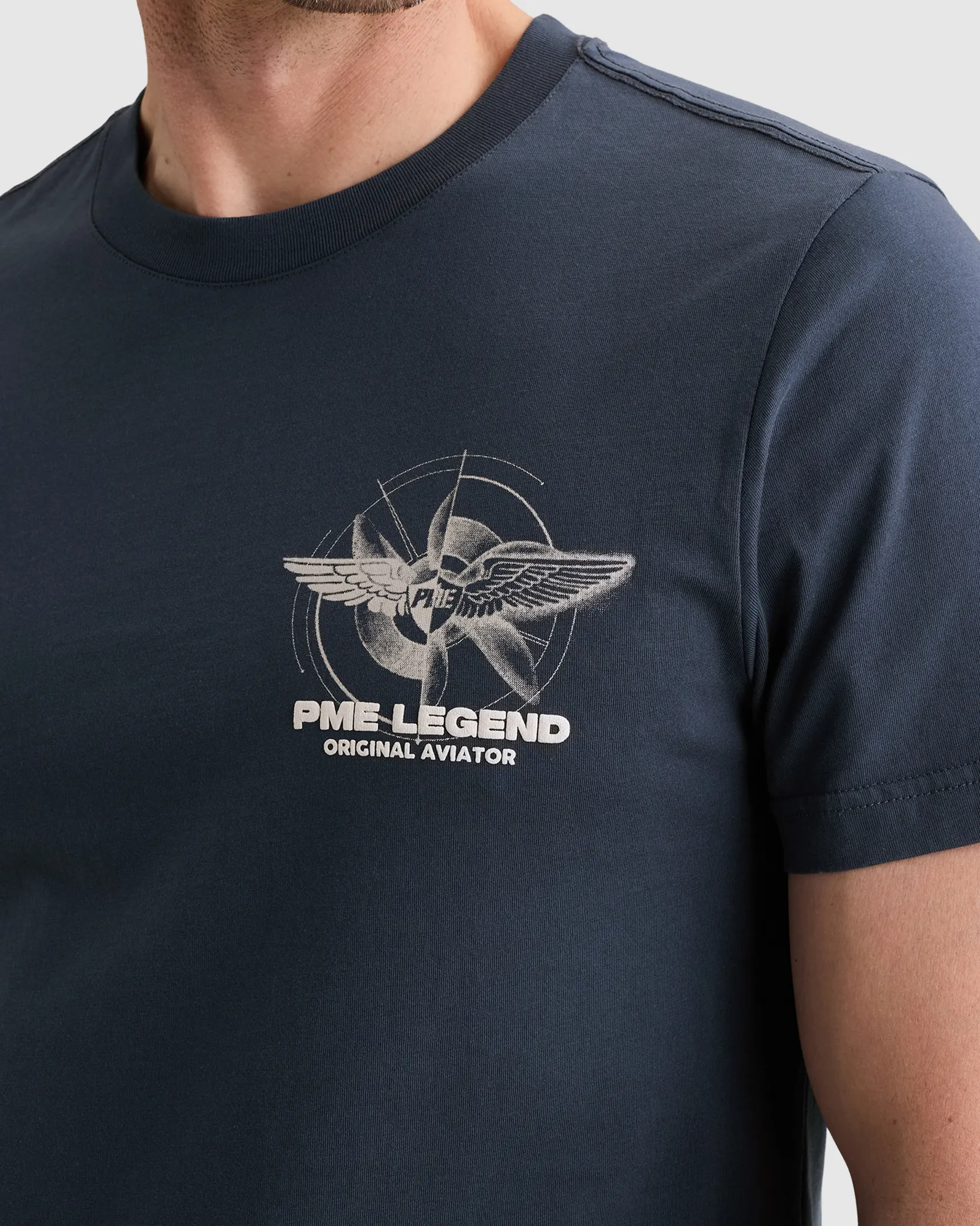 PME Legend T-shirt  Blauw 110721-001-L