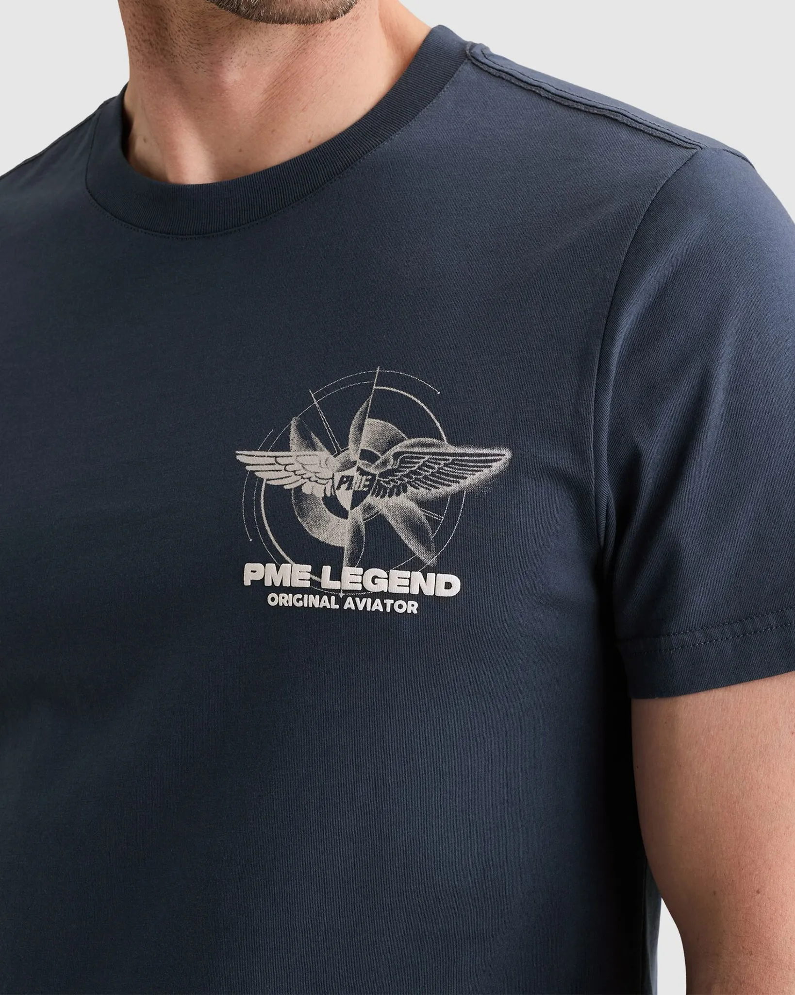 PME Legend T-shirt  Blauw 110721-001-L