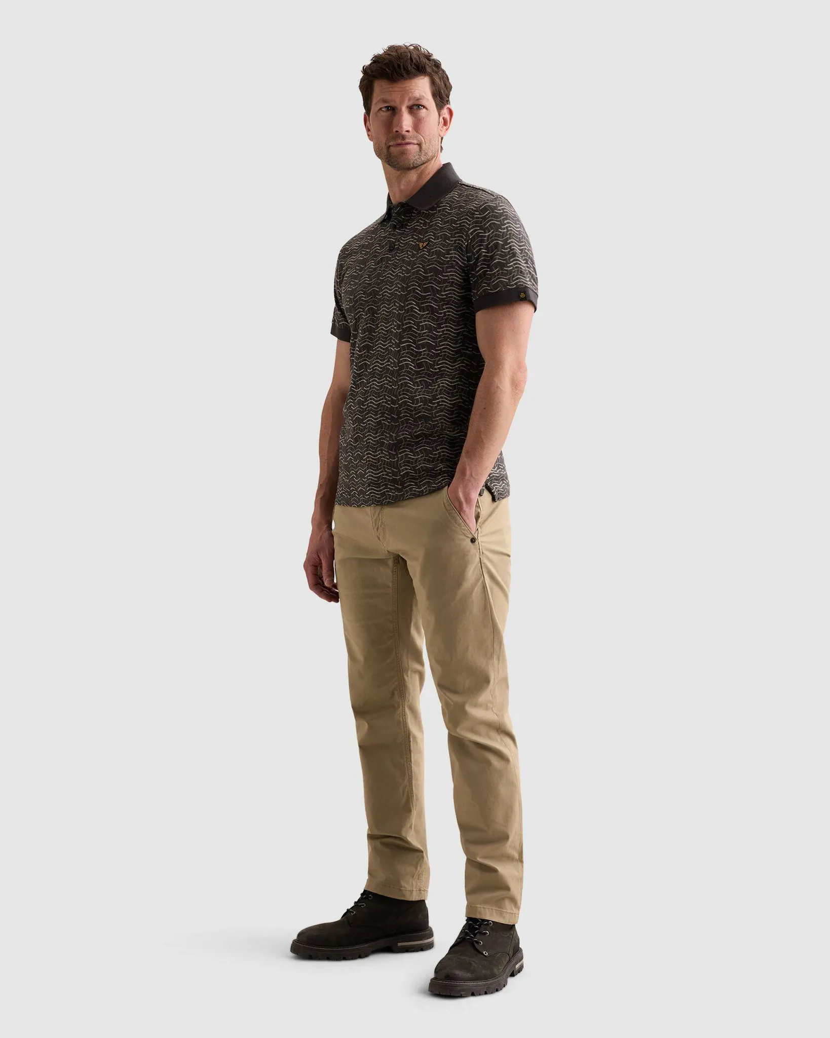 PME Legend Polo Grijs 110722-001-L