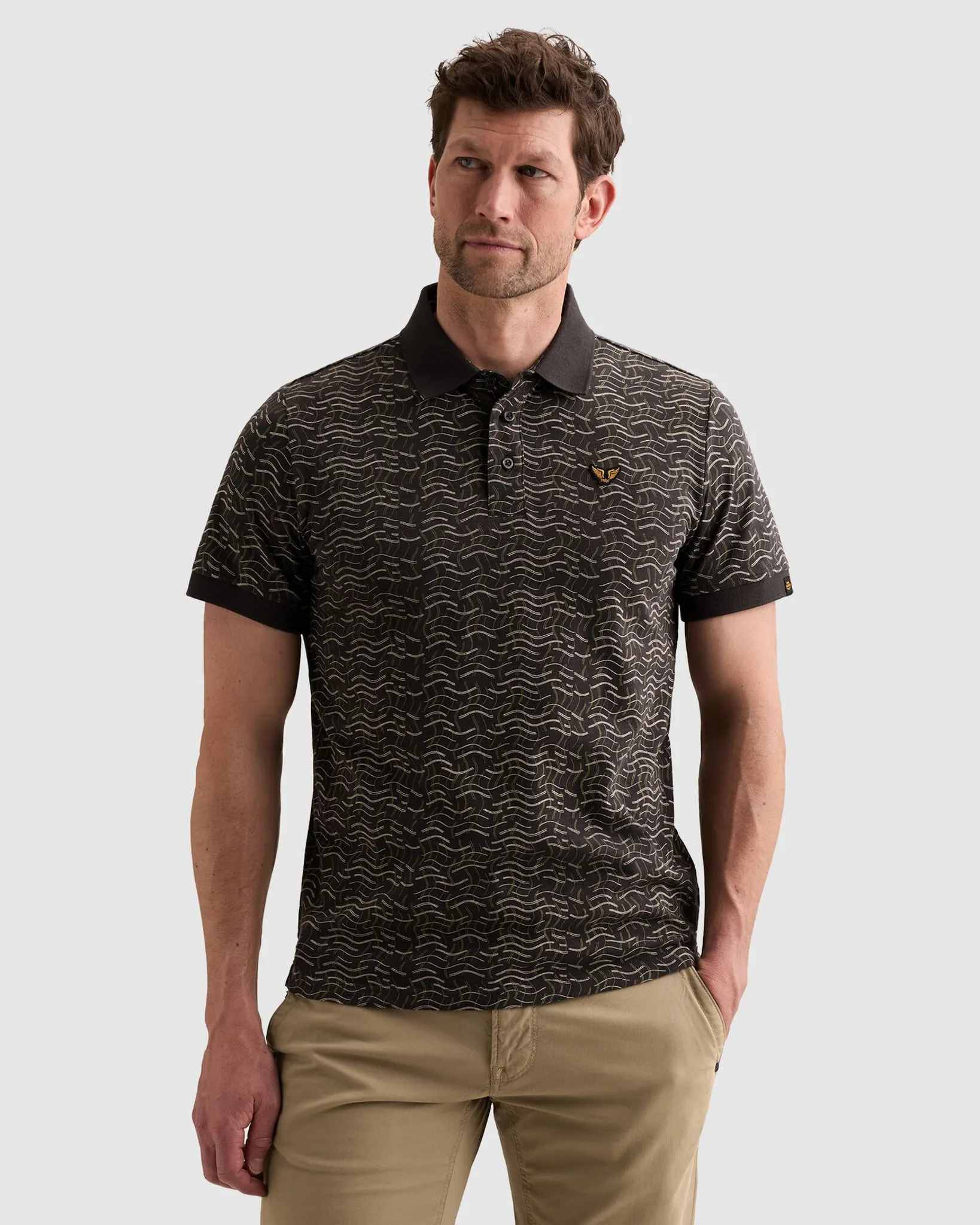 PME Legend Polo Grijs 110722-001-L
