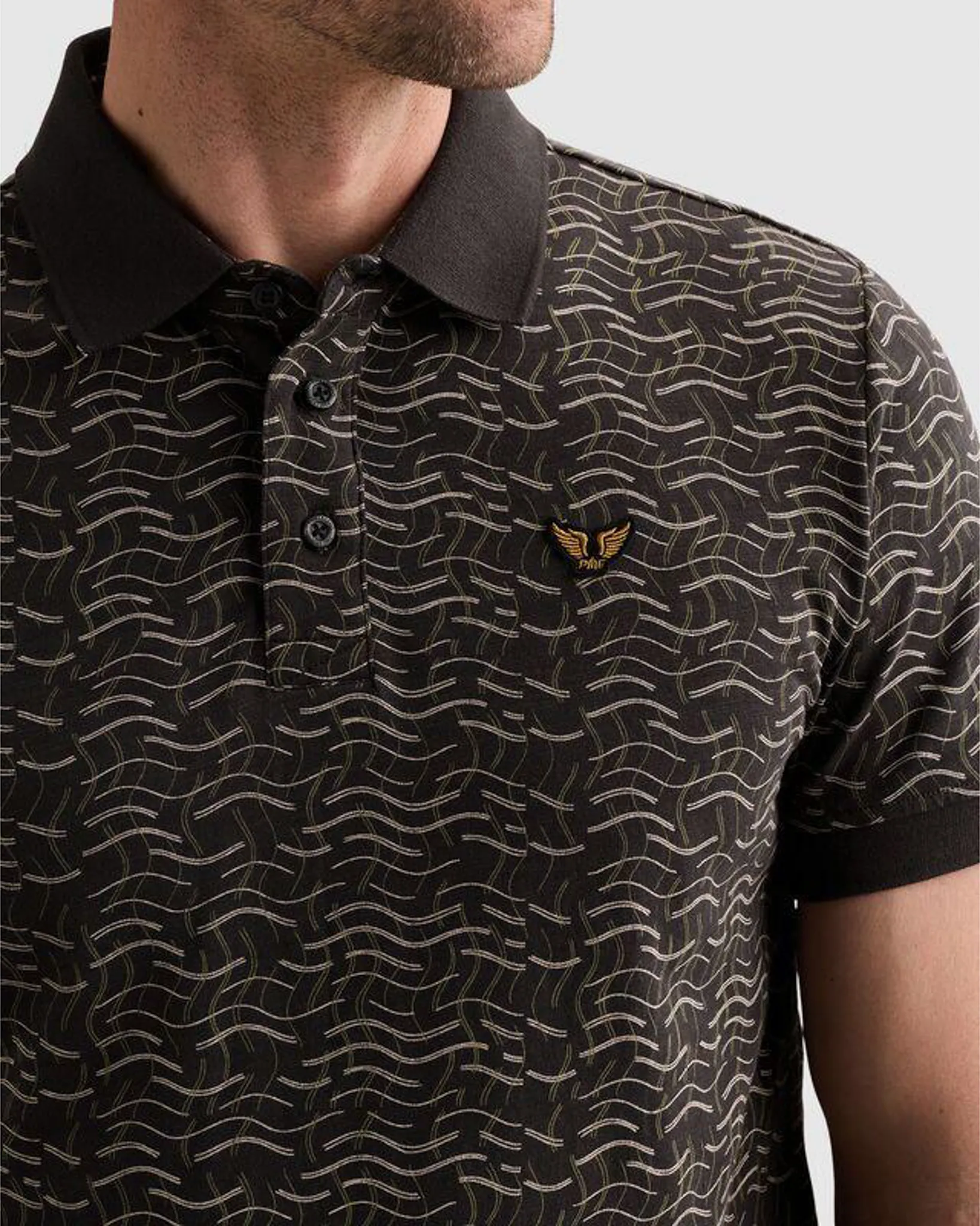 PME Legend Polo Grijs 110722-001-L