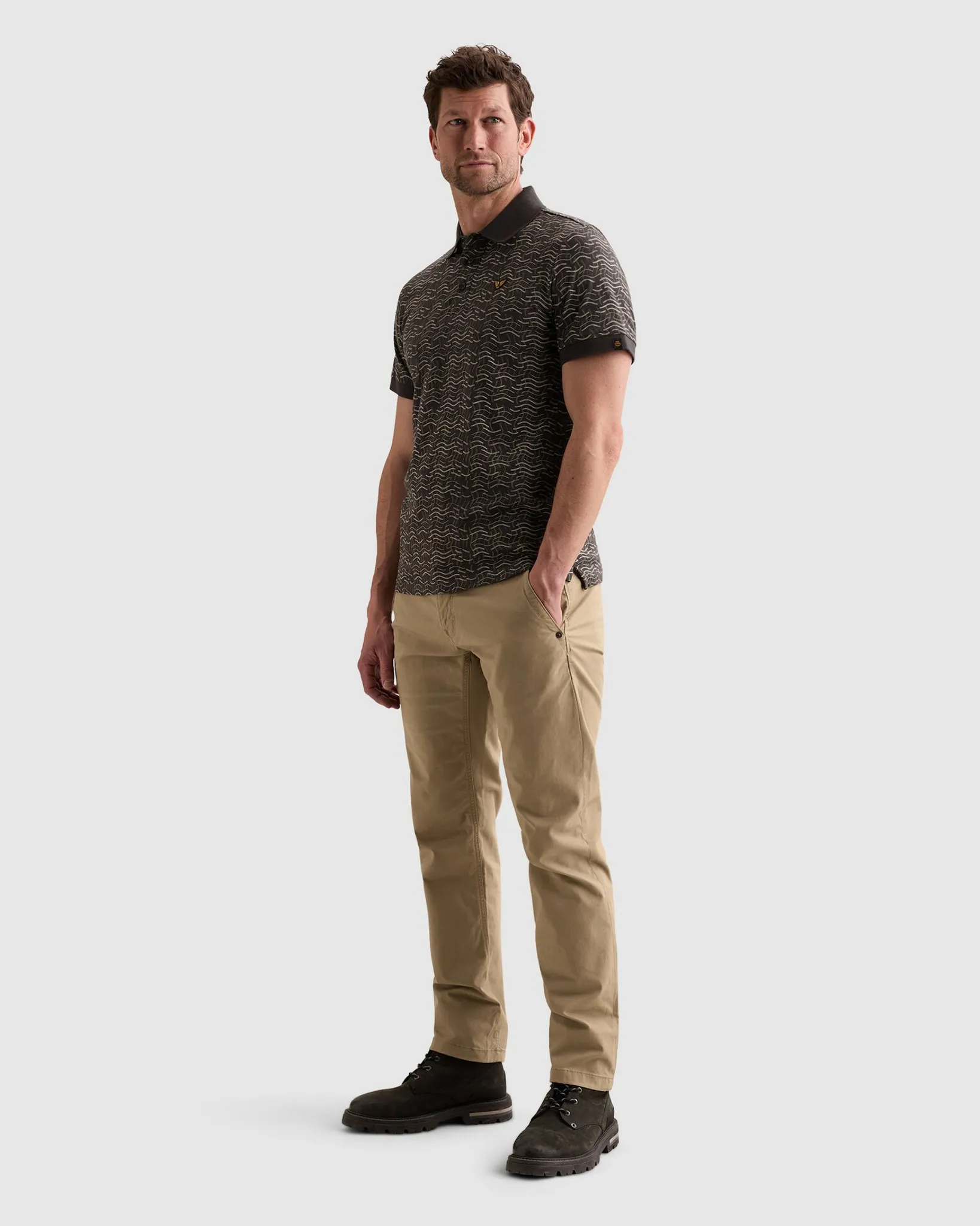 PME Legend Polo Grijs 110722-001-L