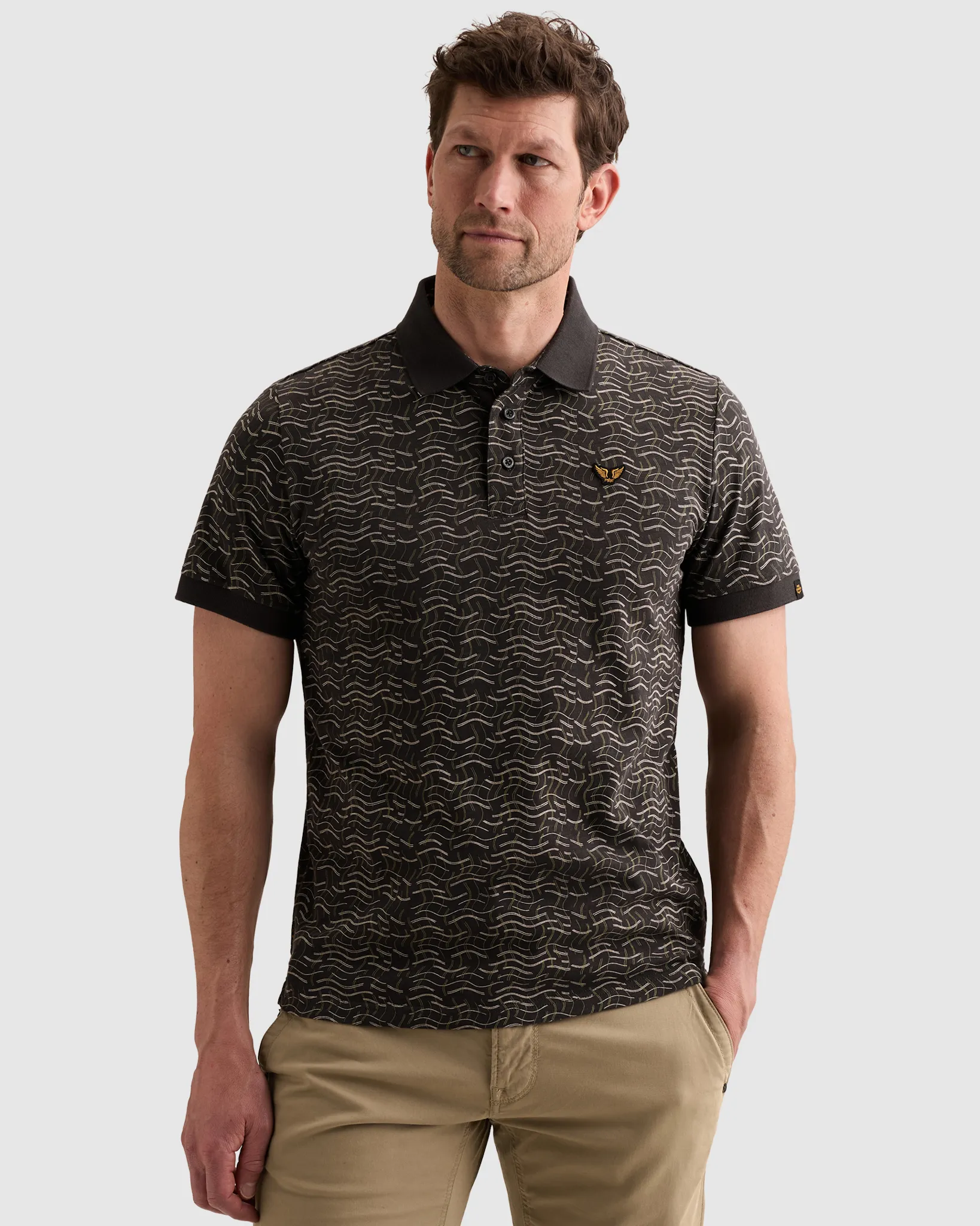 PME Legend Polo Grijs 110722-001-L