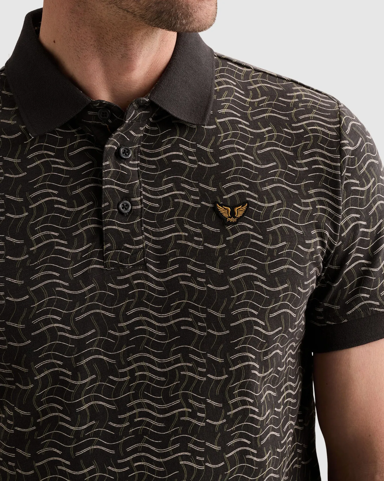 PME Legend Polo Grijs 110722-001-L