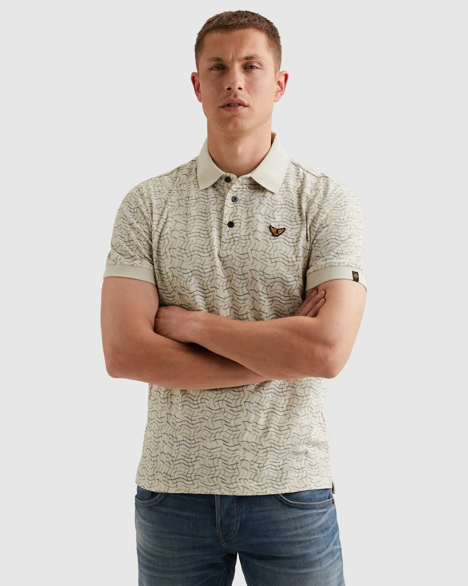 PME Legend Polo  Wit 110723-001-L