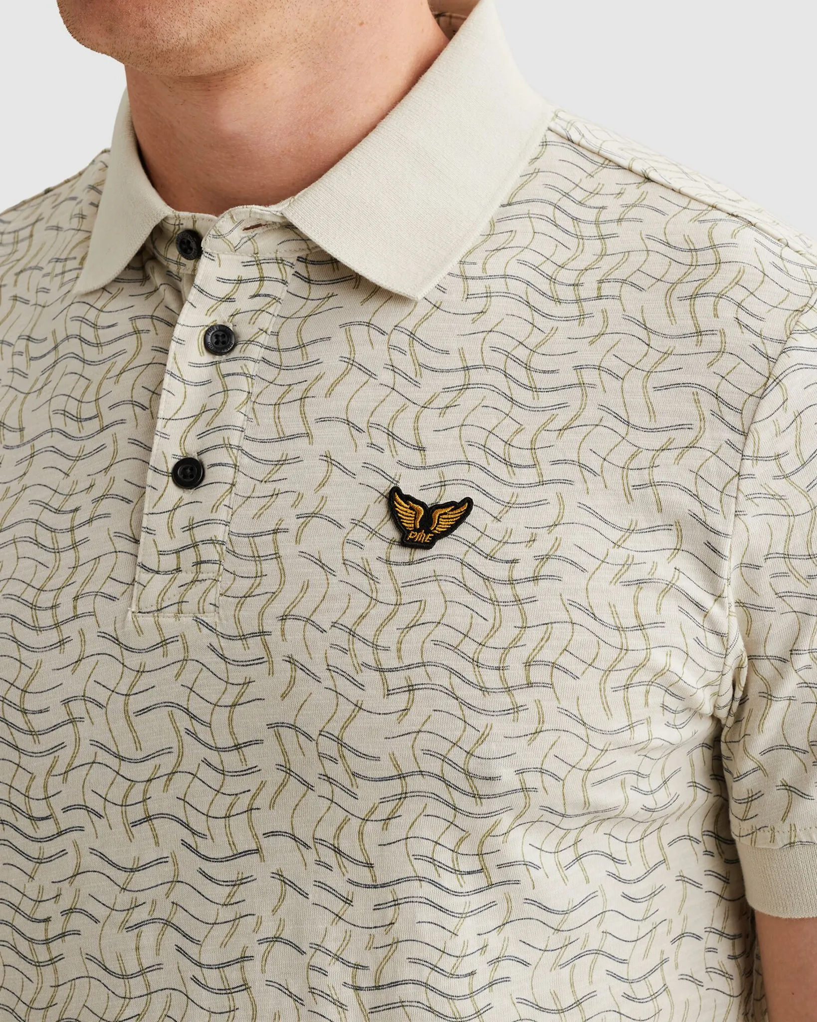 PME Legend Polo  Wit 110723-001-L