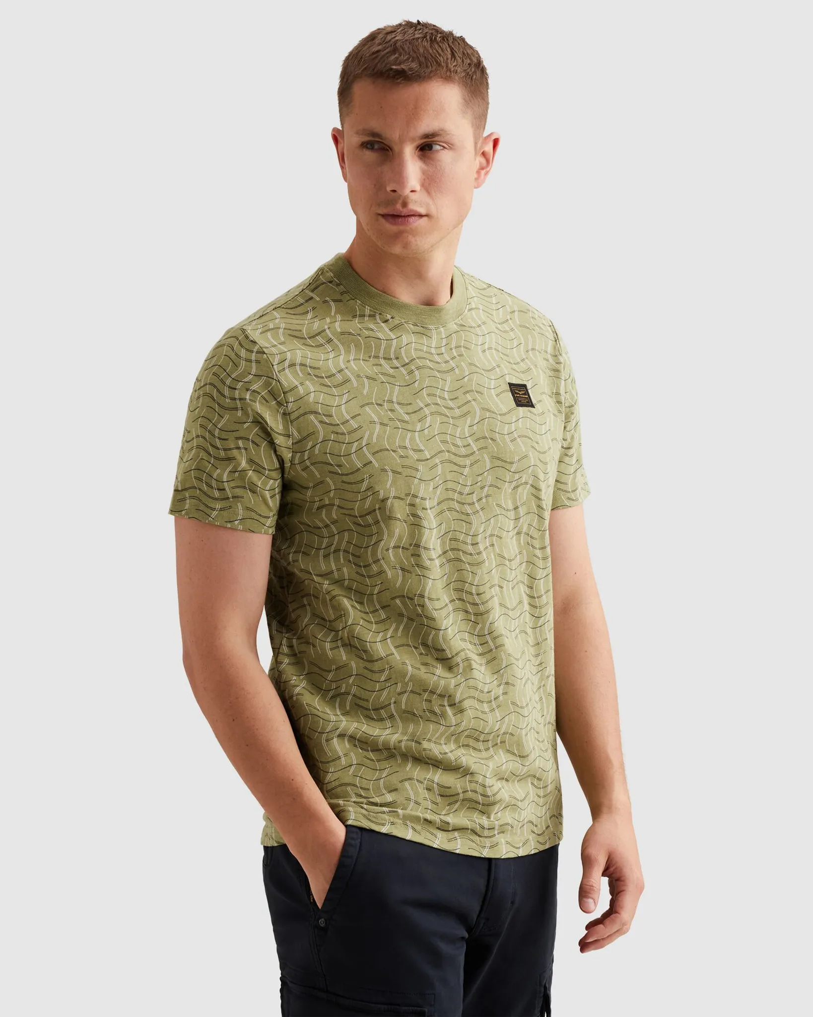 PME Legend T-shirt  Grijs 110724-001-L