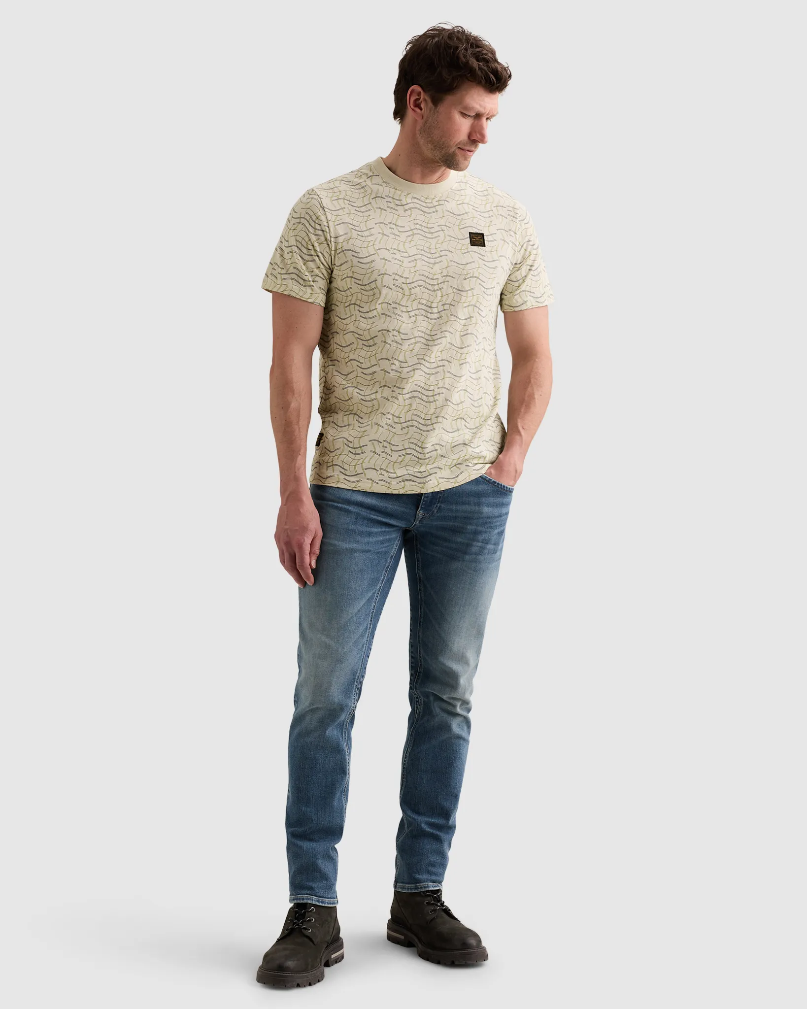 PME Legend T-shirt  Wit 110725-001-L