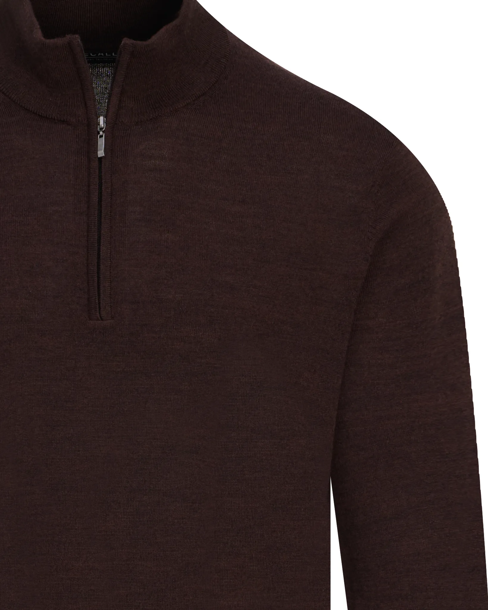 Recall Schipperstrui Dark Brown melange 110728-005-L