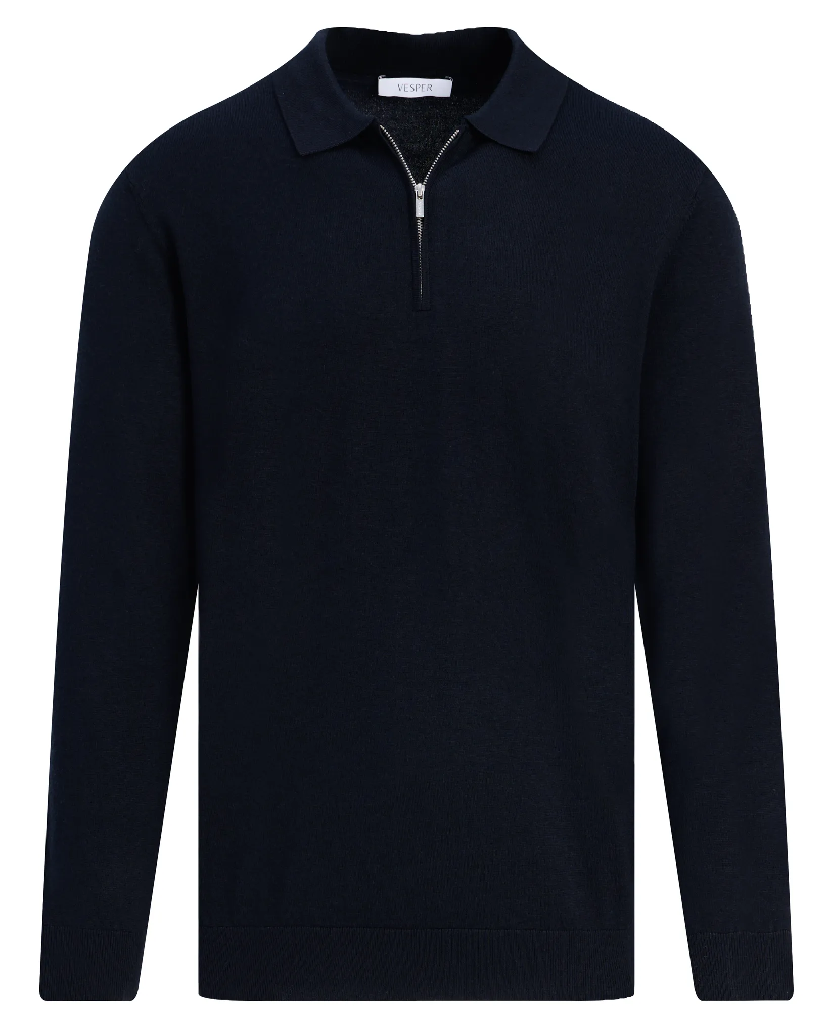 Vesper Polo lange mouw Pimlico Navy 110732-001-L