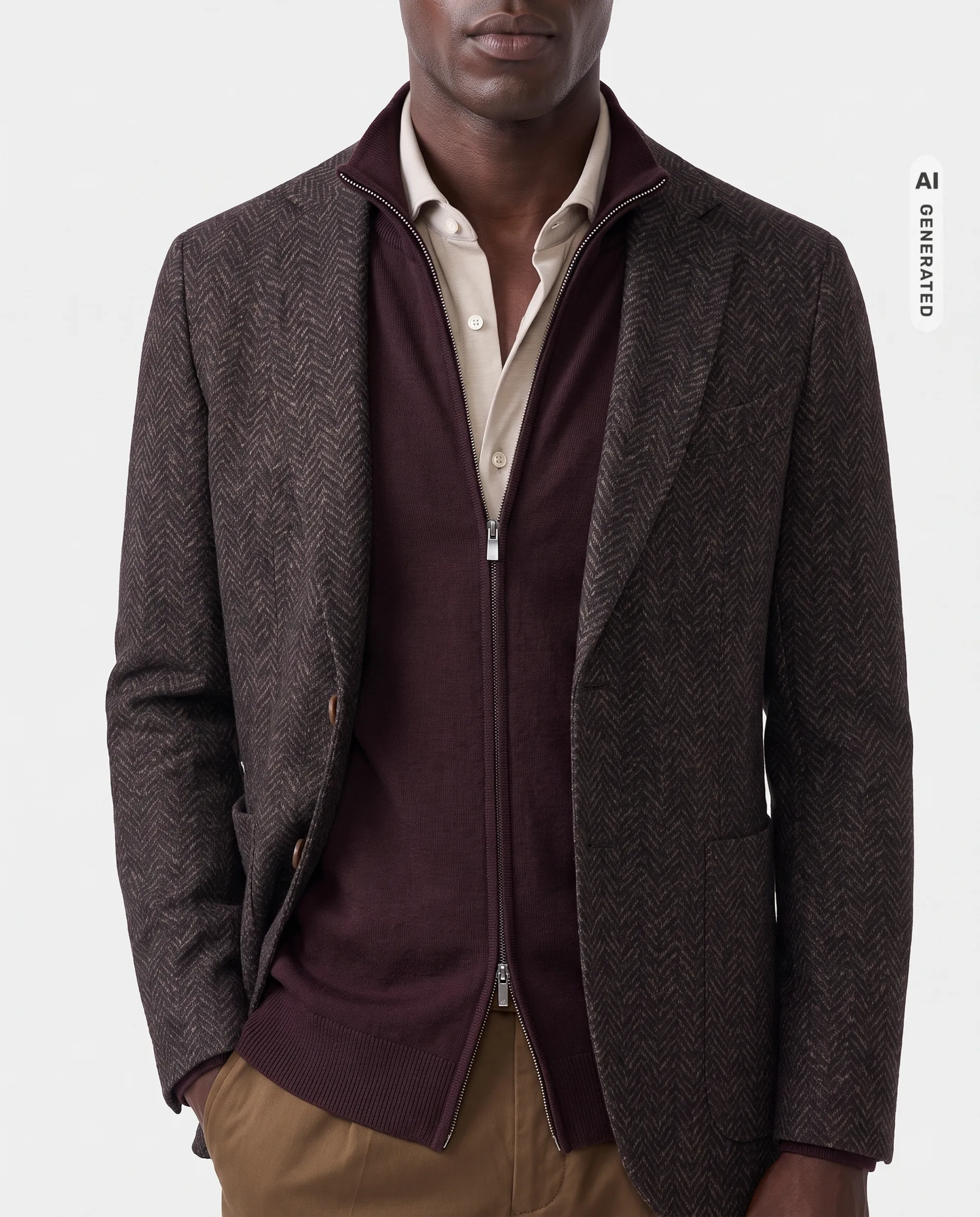 Vesper Vest Regent Dark brown 110734-002-L