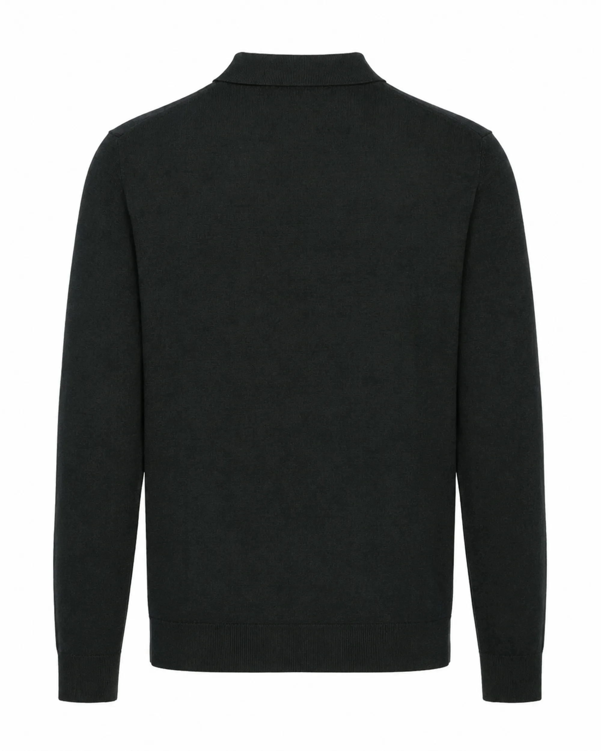 Vesper Polo lange mouw Landsdowne Groen uni 110736-001-L