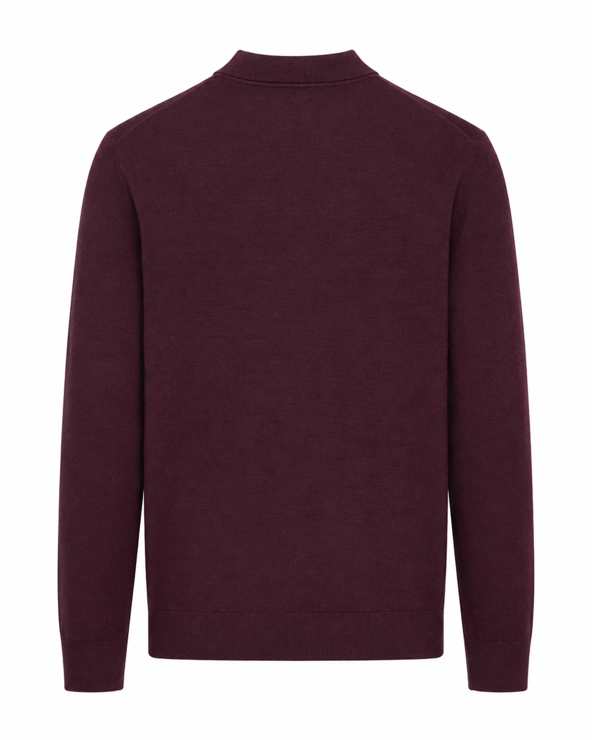 Vesper Polo lange mouw Landsdowne Cabernet 110736-005-L