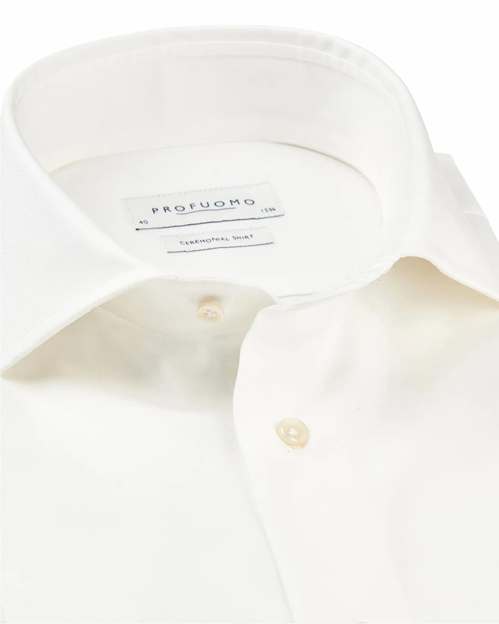 Profuomo Overhemd Wit 110739-001-37