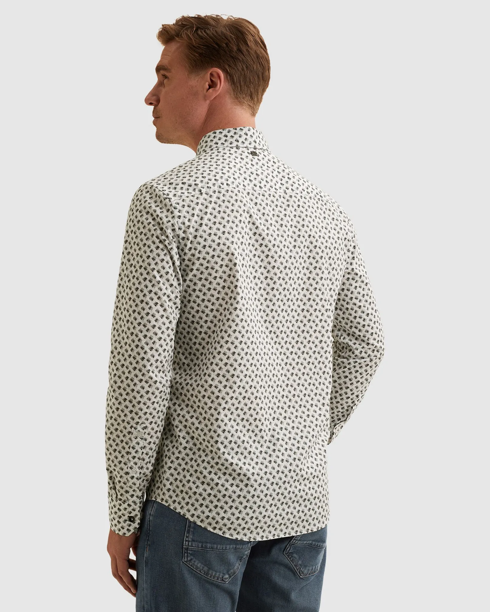 Vanguard Casual Overhemd Ecru 110744-001-M