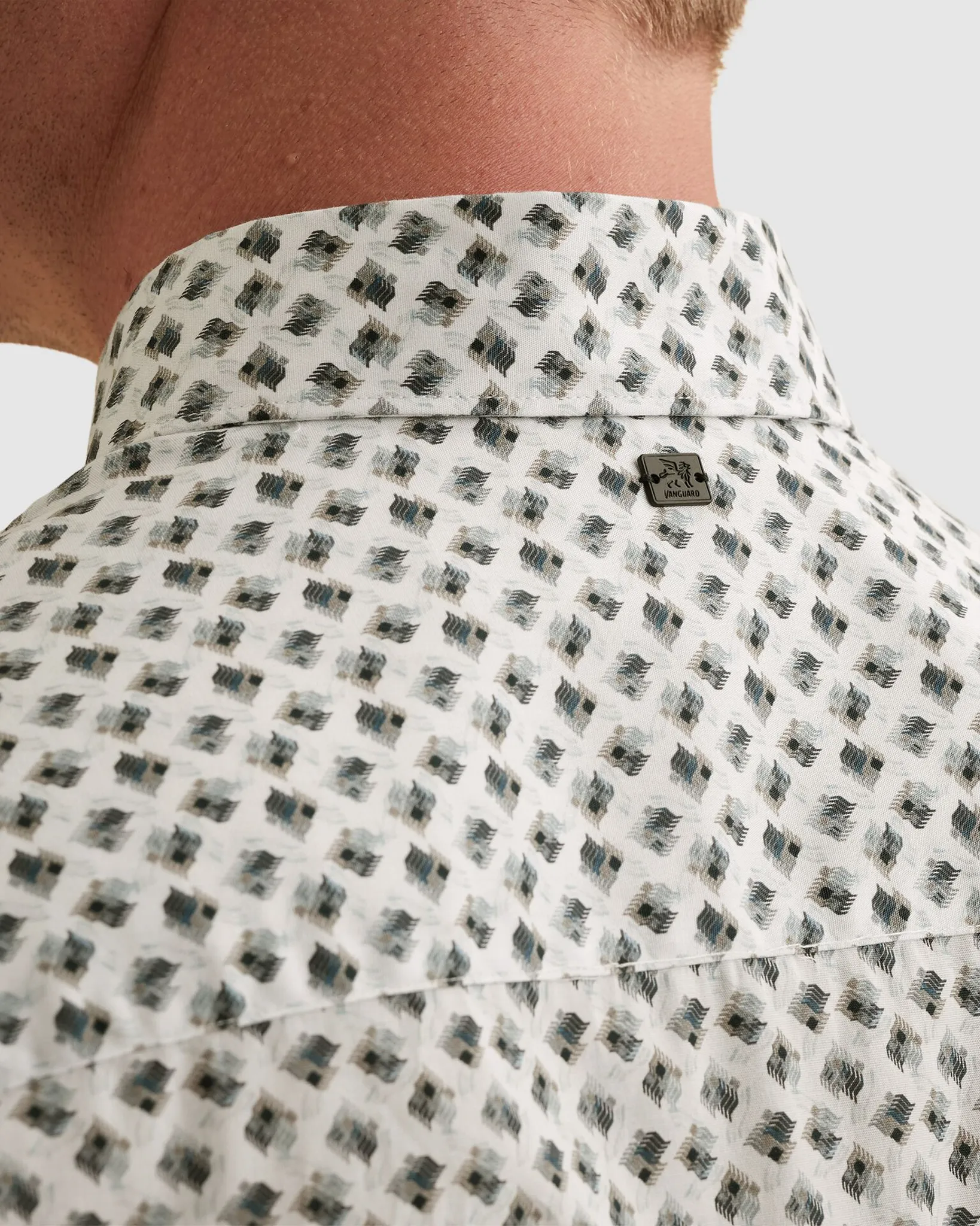 Vanguard Casual Overhemd Ecru 110744-001-M