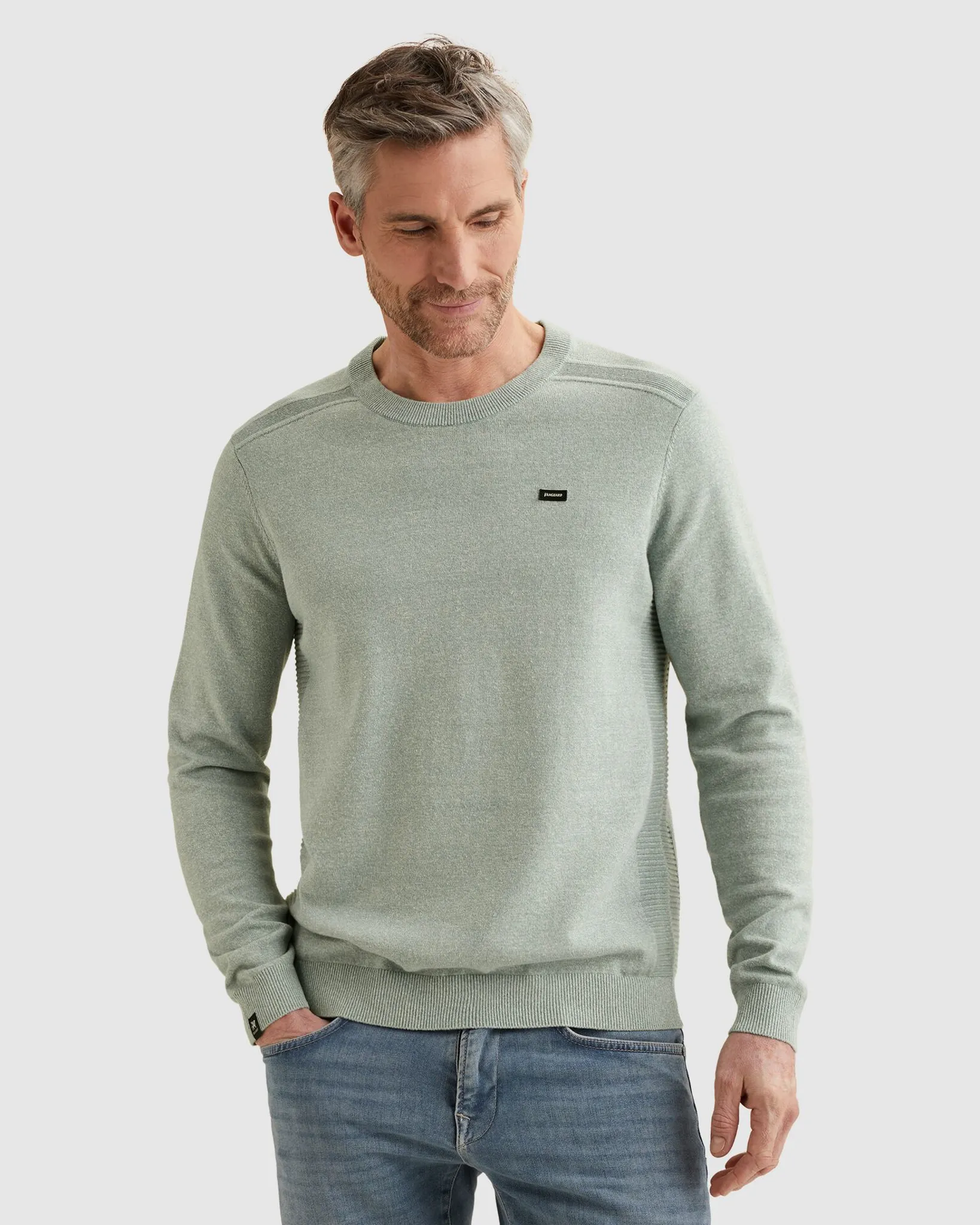 Vanguard Trui Ronde hals Wit 110745-001-M