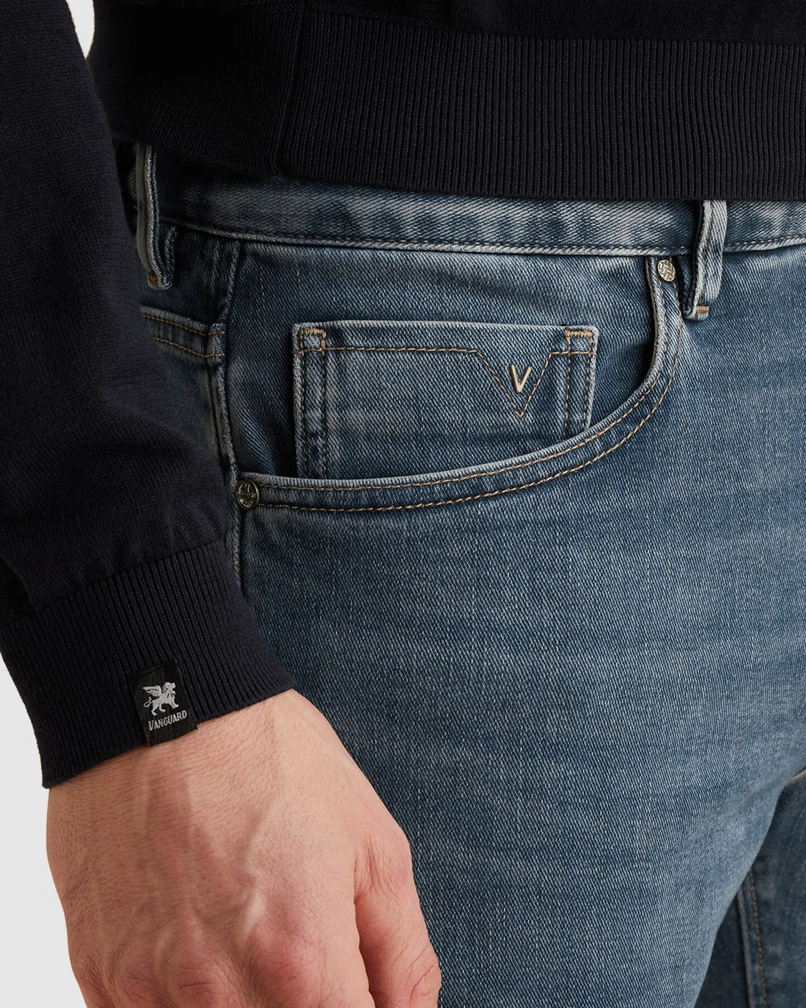 Vanguard V40 Jeans Grijs 110747-001-31/32