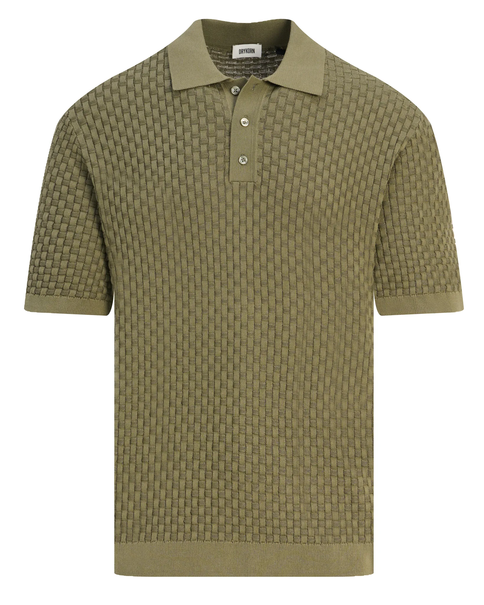 Drykorn Tamian Polo Bruin 110758-001-L
