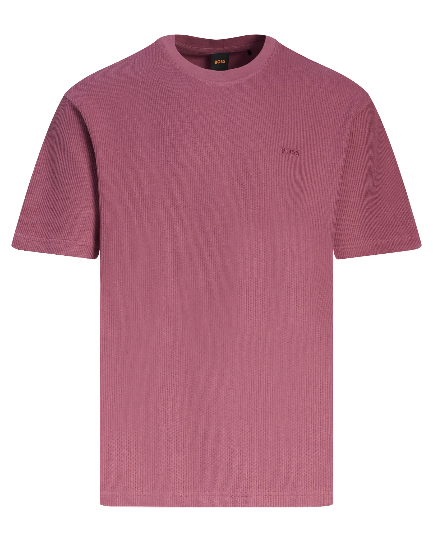 Boss Casual Te Rib T-shirt  Rood 110780-001-L