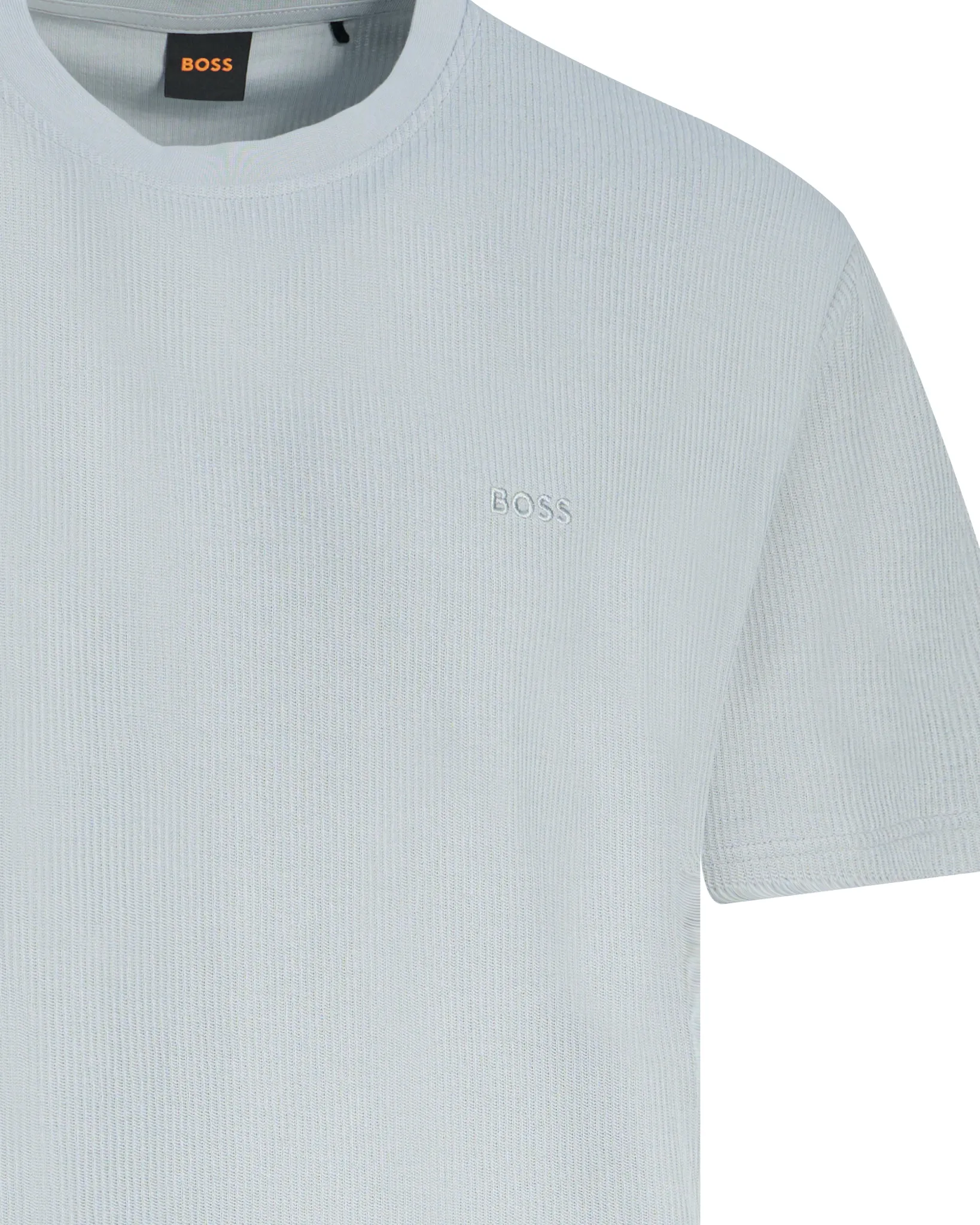 Boss Casual Te Rib T-shirt  Grijs 110781-001-L