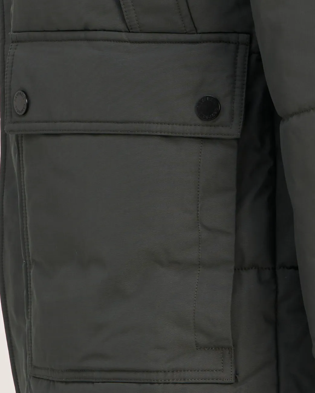 Campbell Gewatteerde jas Hewland Dark green 110790-002-L