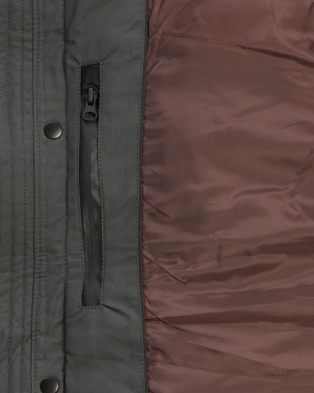 Campbell Gewatteerde jas Hewland Dark green 110790-002-L