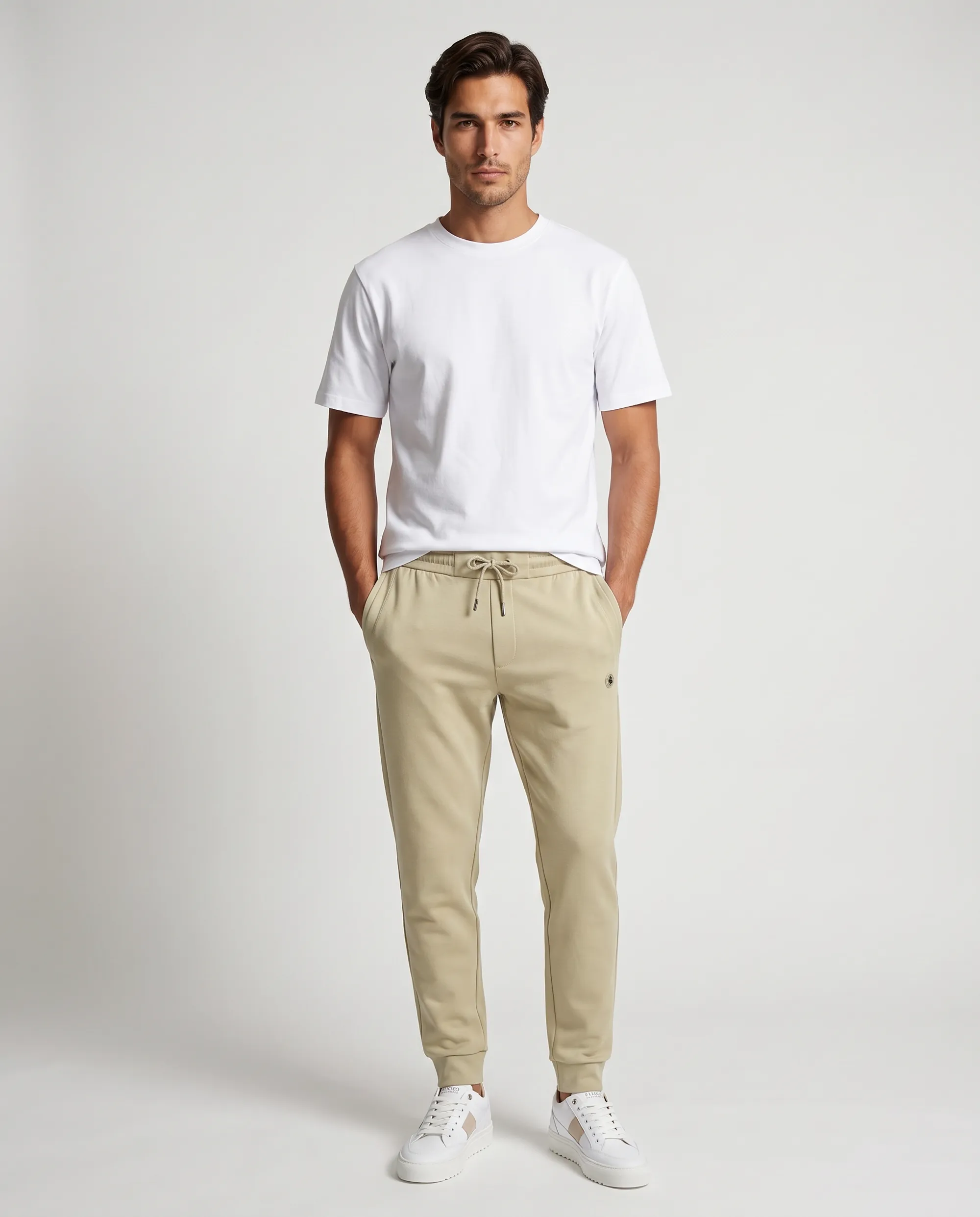 Boss Menswear Joggingbroek Locsin Beige 110806-001-L