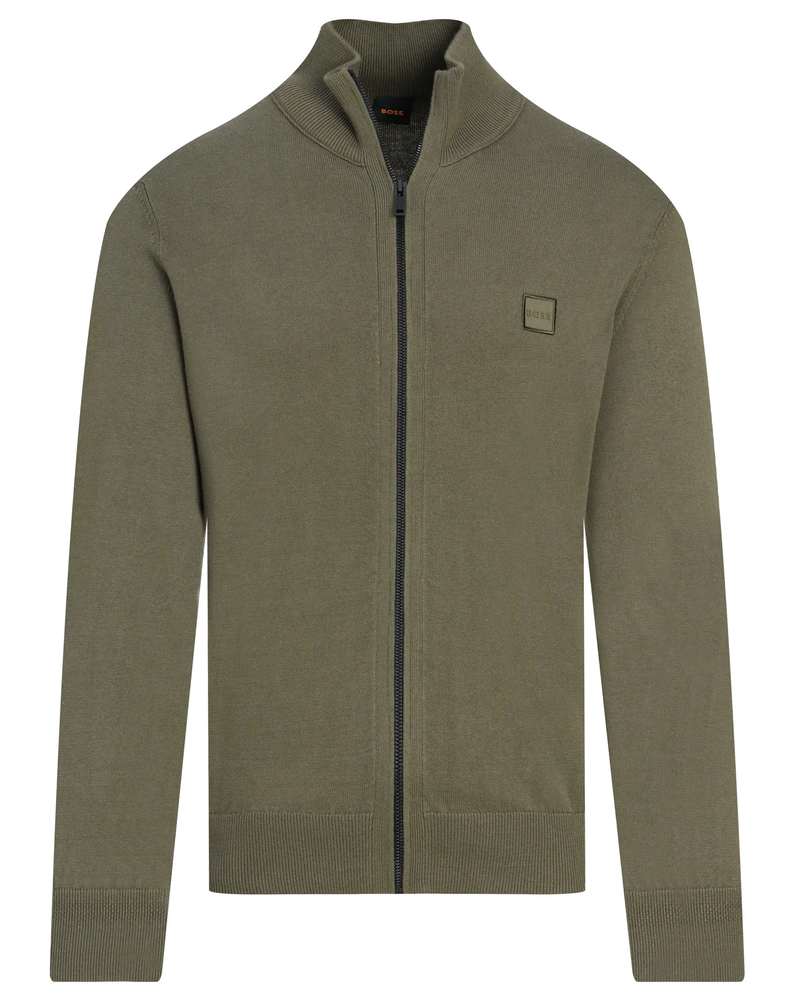 Boss Casual Vest Kanozip Groen 110827-001-L