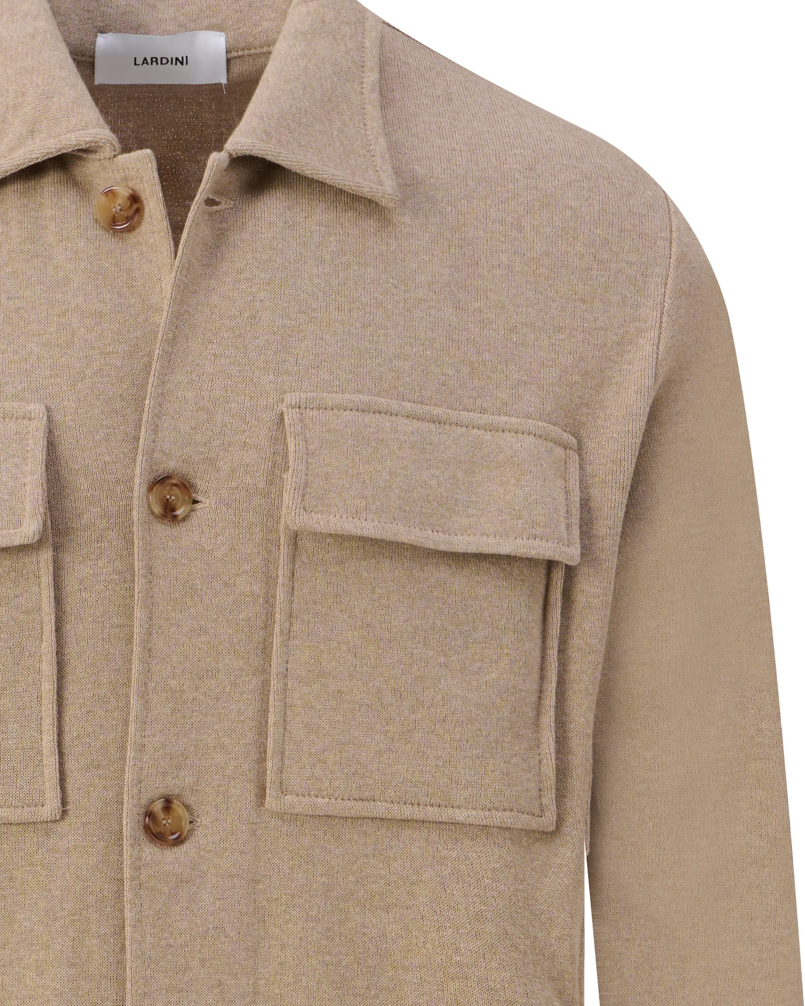 Lardini Overshirt Beige 110837-001-L