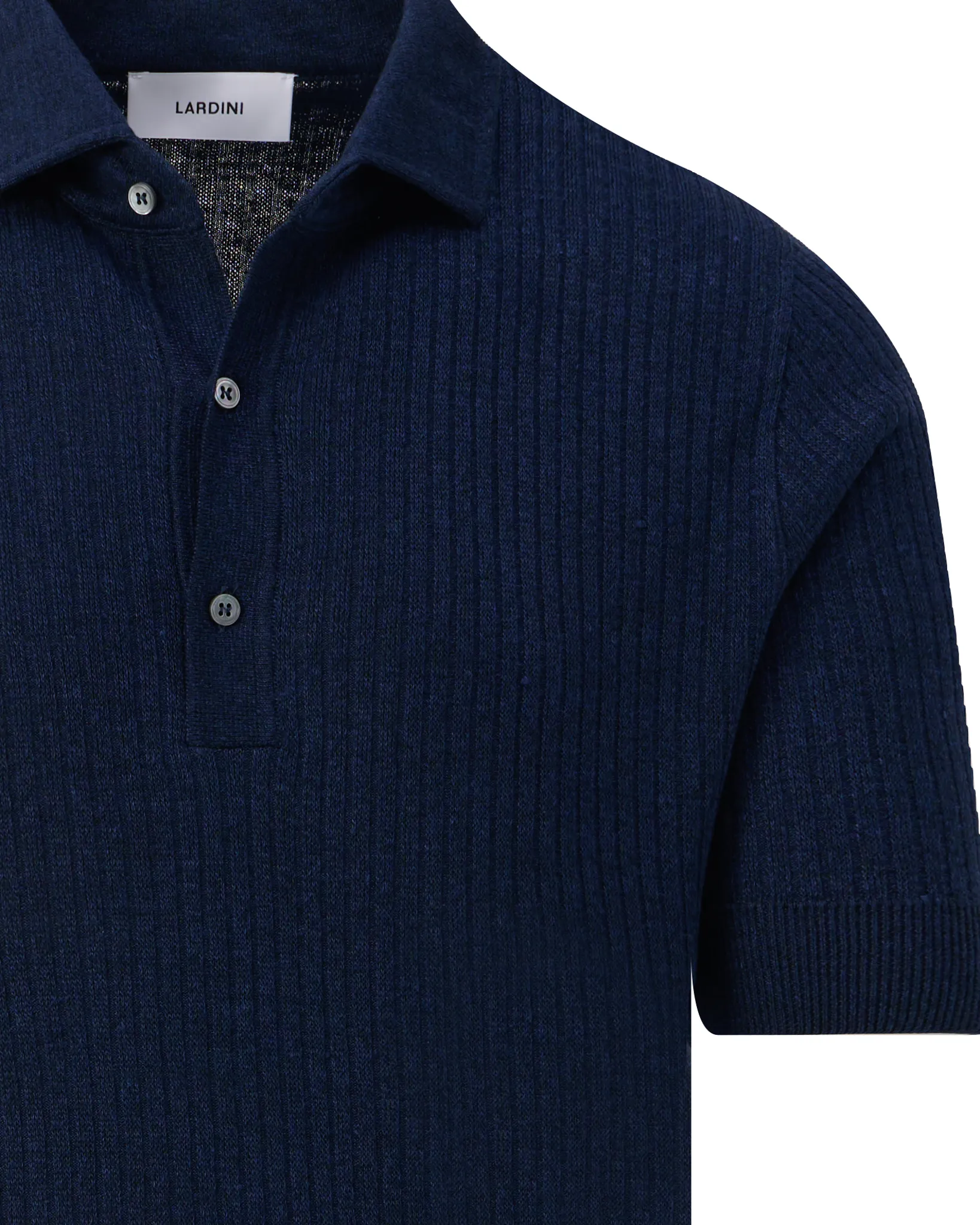 Lardini Polo Korte mouw Donker blauw 110851-001-L