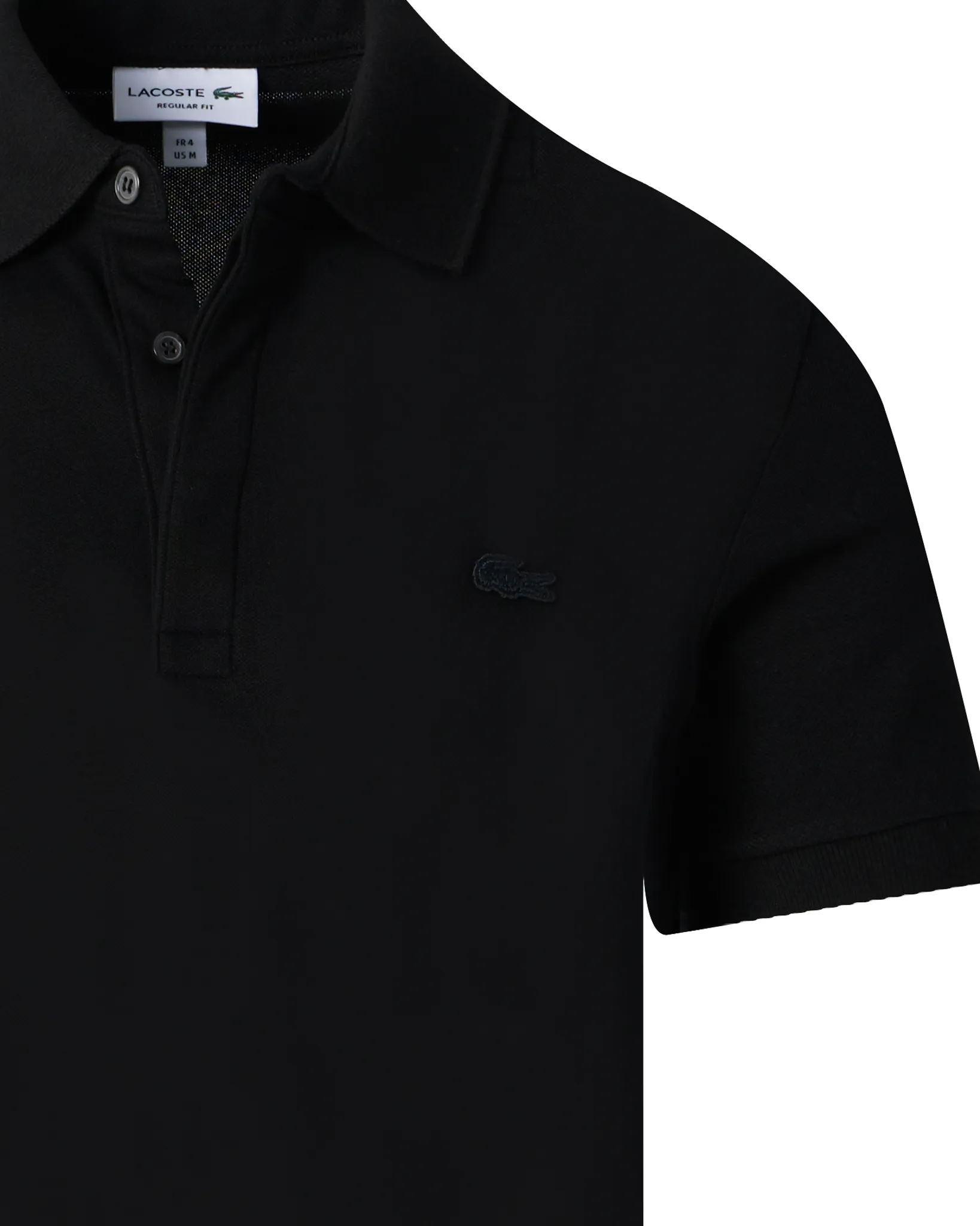 Lacoste Polo Zwart 110854-001-L