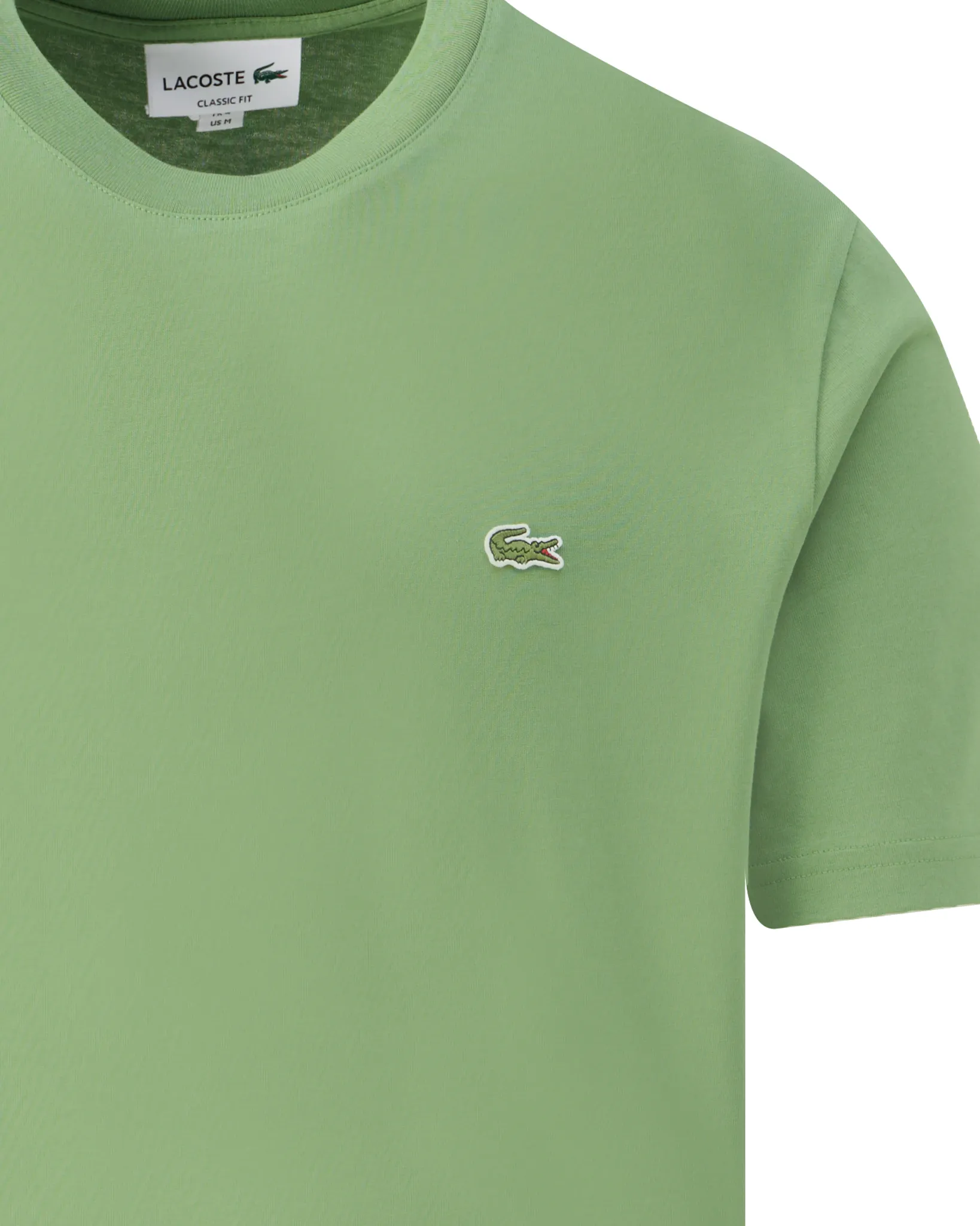 Lacoste T-shirt Groen 110878-001-L
