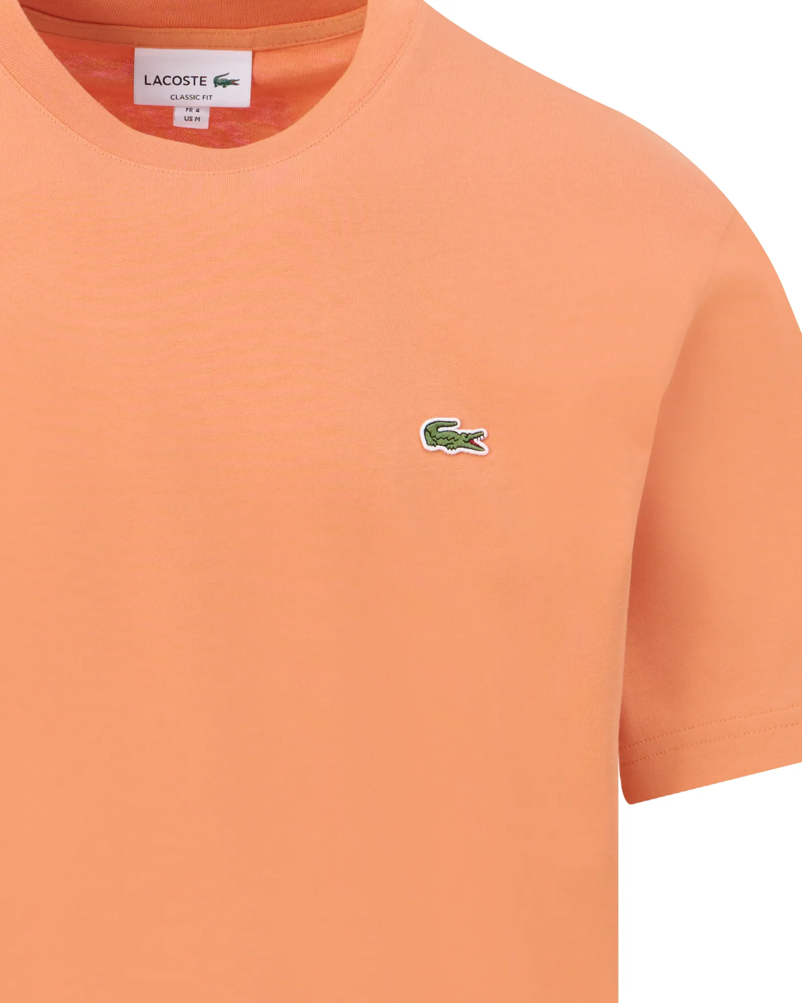 Lacoste T-shirt Korte mouw Oranje 110885-001-L