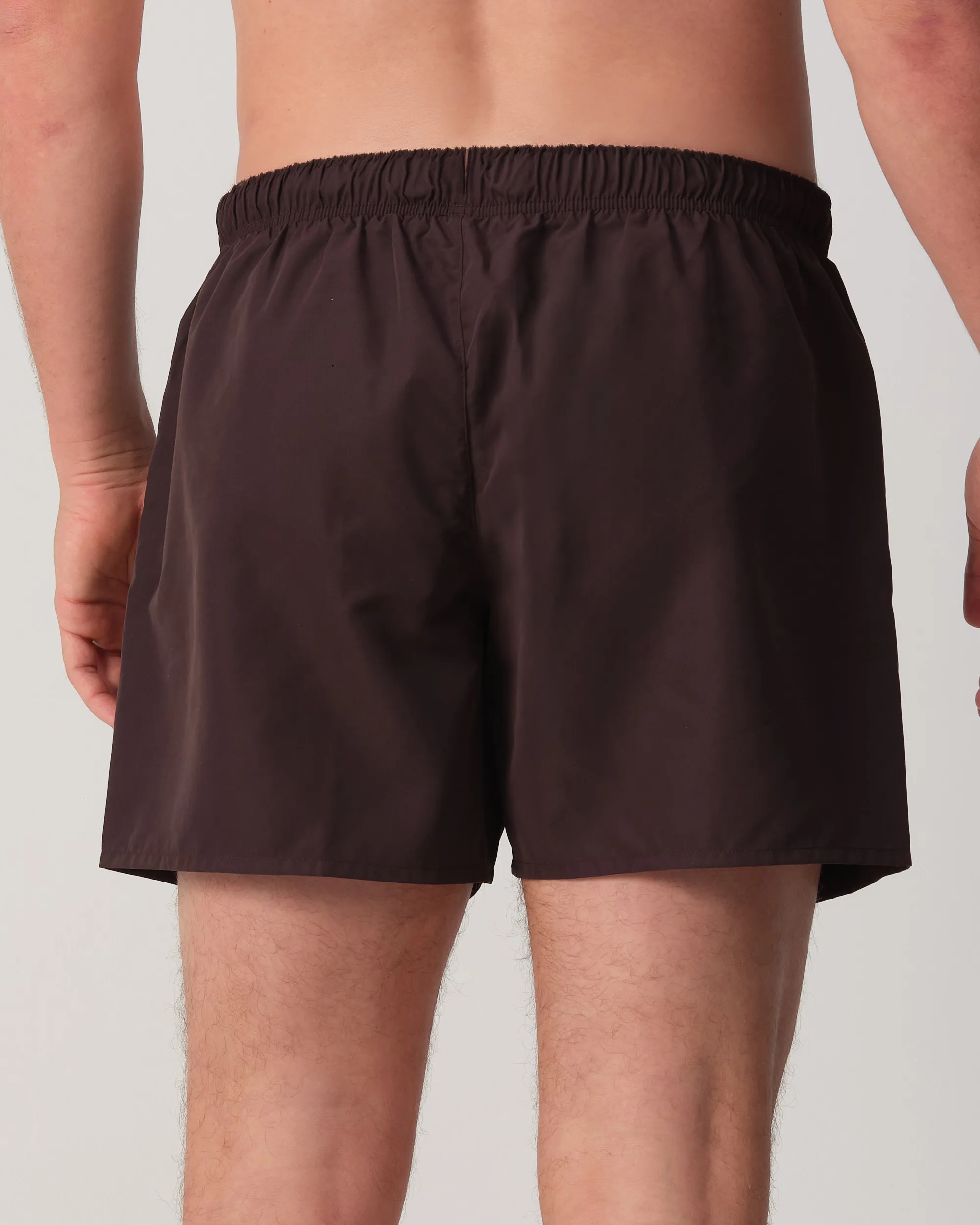 Lacoste Zwemshort Bruin 110890-001-L
