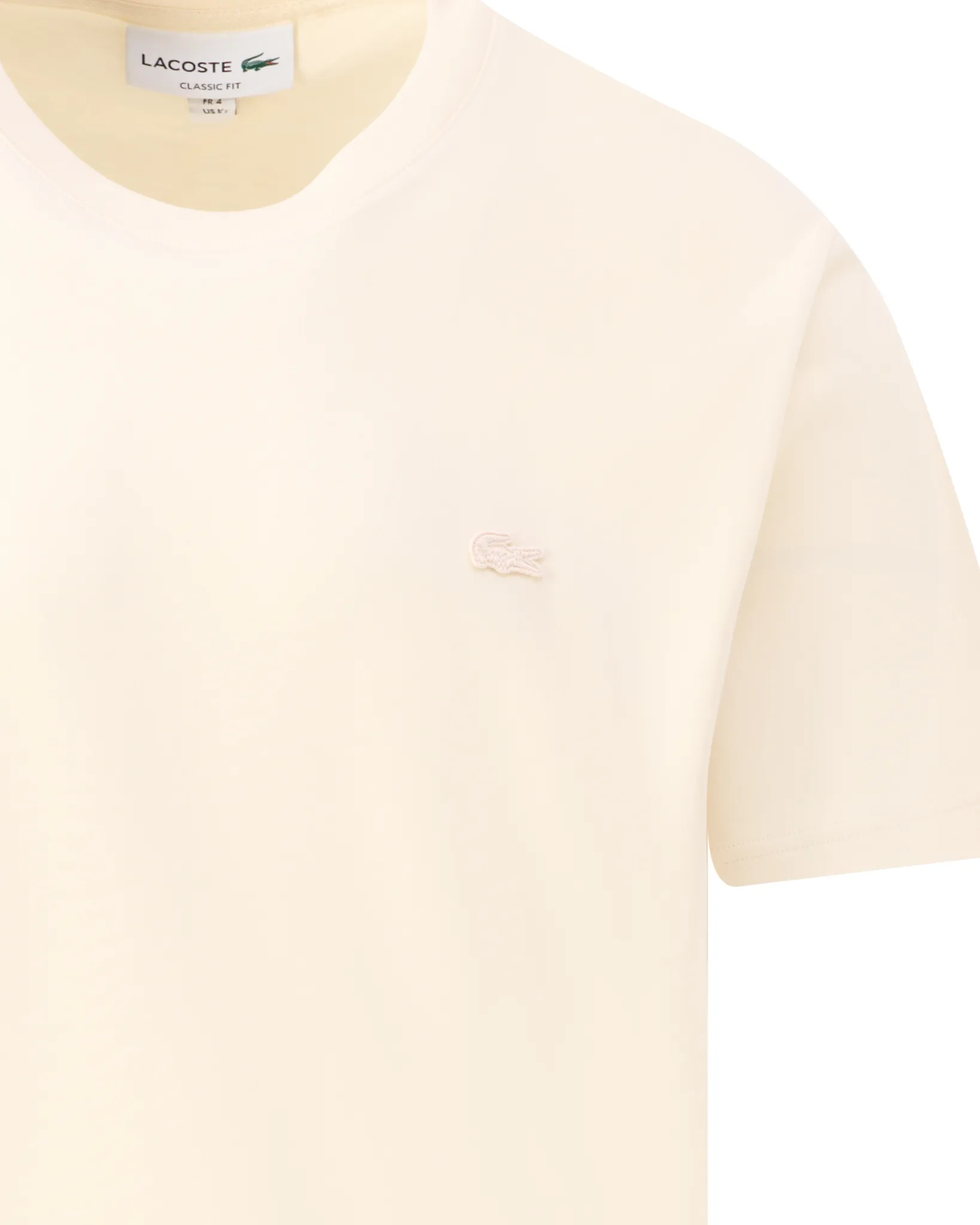 Lacoste T-shirt Beige 110901-001-L