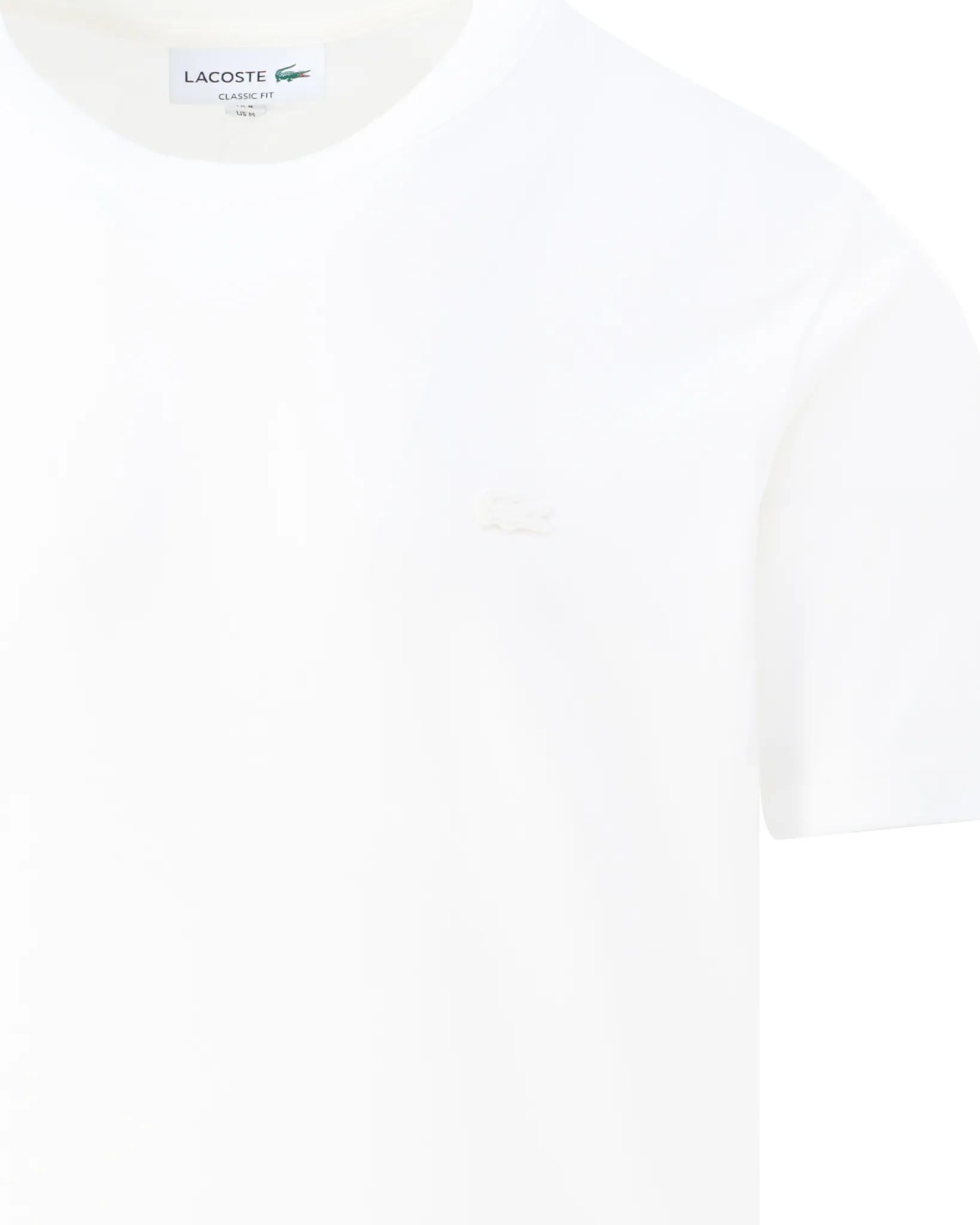 Lacoste T-shirt Korte mouw Off white 110902-001-L