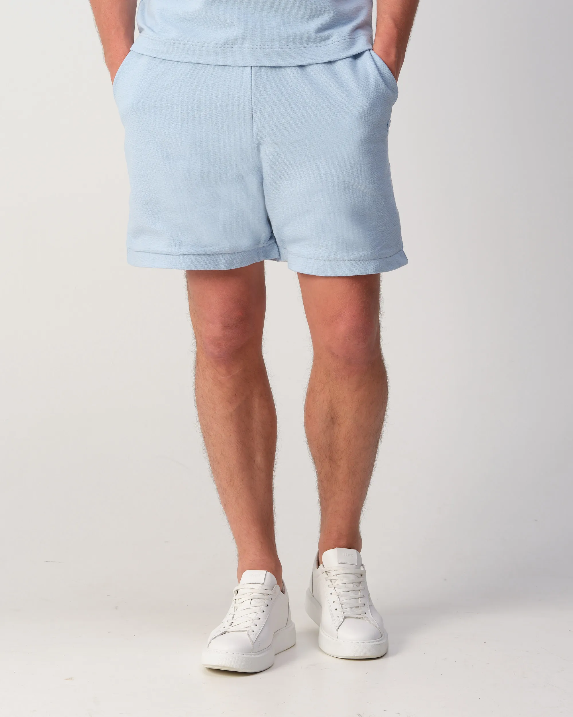 Lacoste Short Licht blauw 110907-001-L