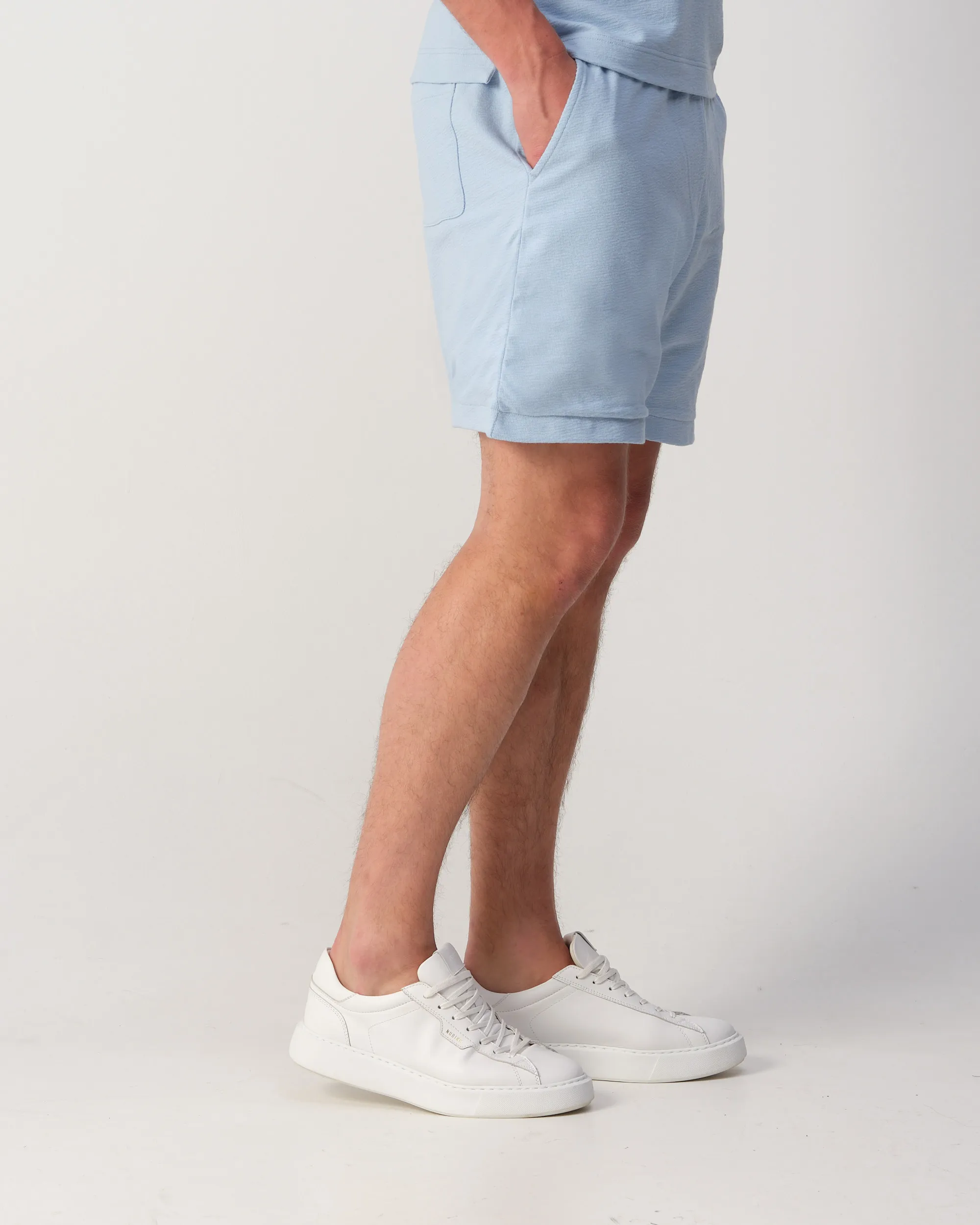 Lacoste Short Licht blauw 110907-001-L