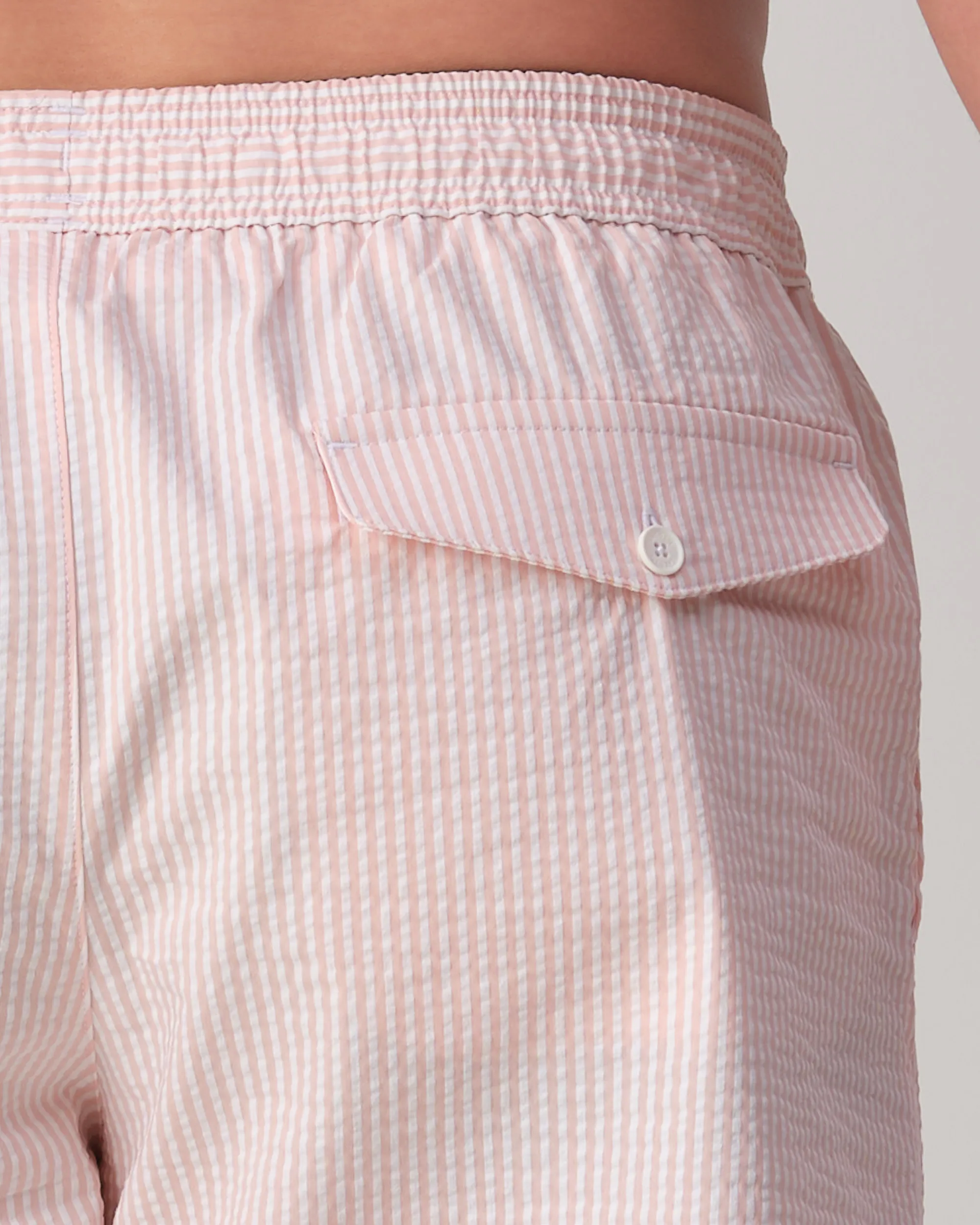 Lacoste Zwemshort Roze streep 110911-001-L