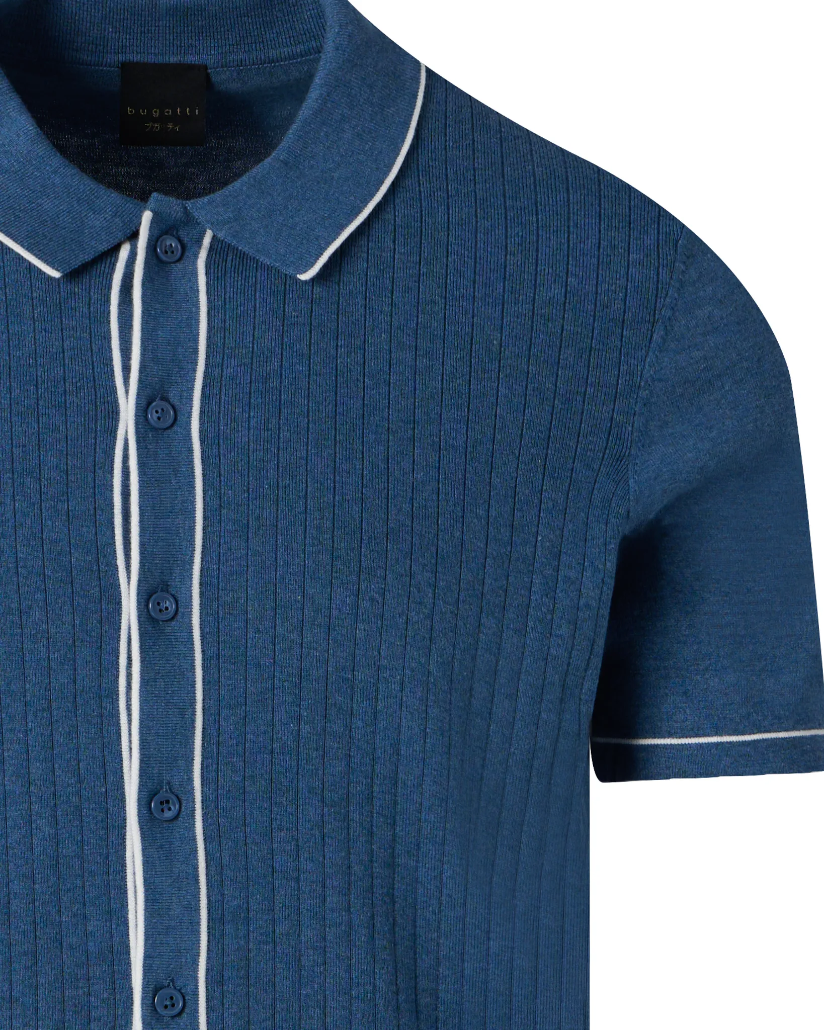 Bugatti clothing Polo Donker grijs 110915-001-L