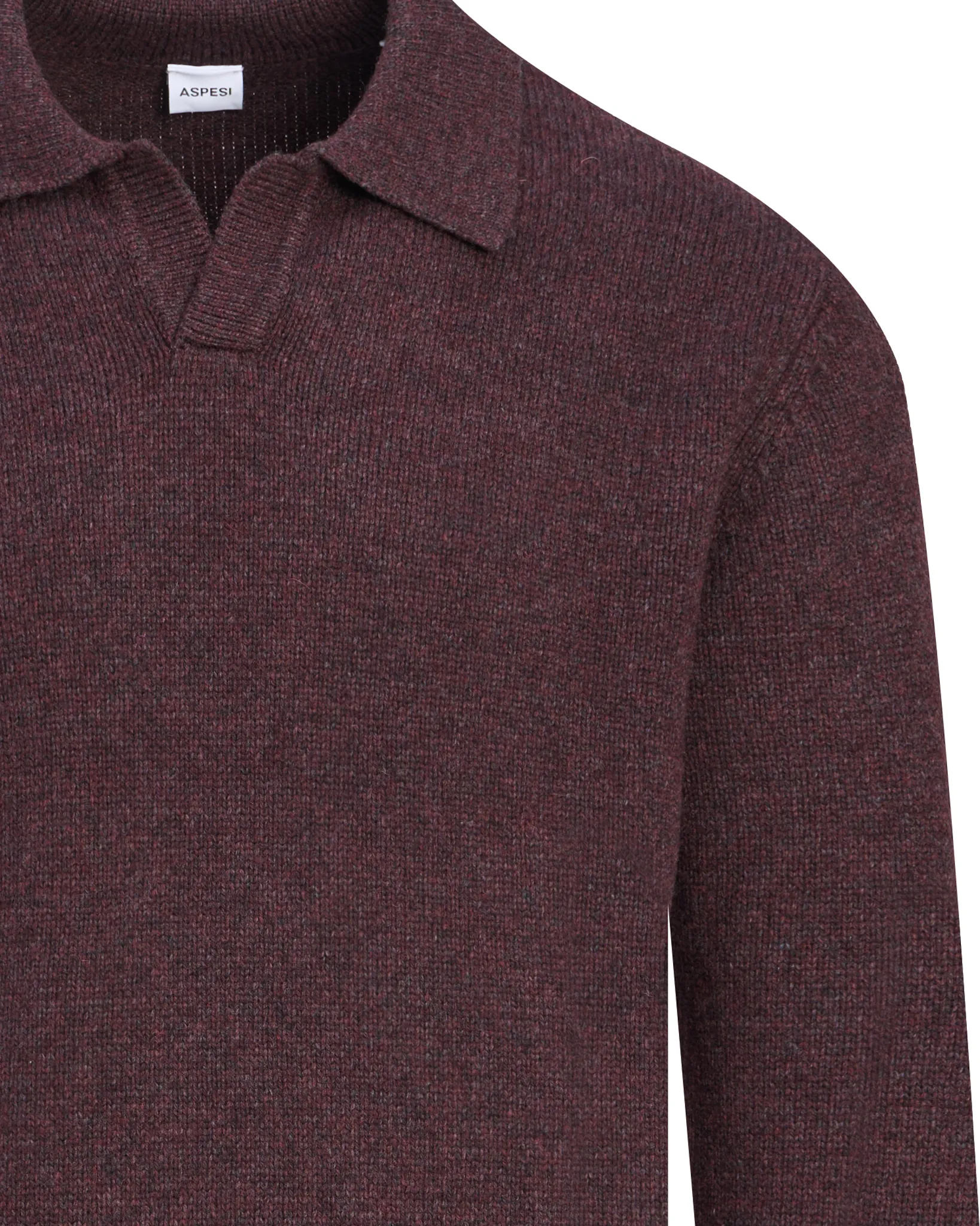 Aspesi Polo Bordeaux 110956-001-48