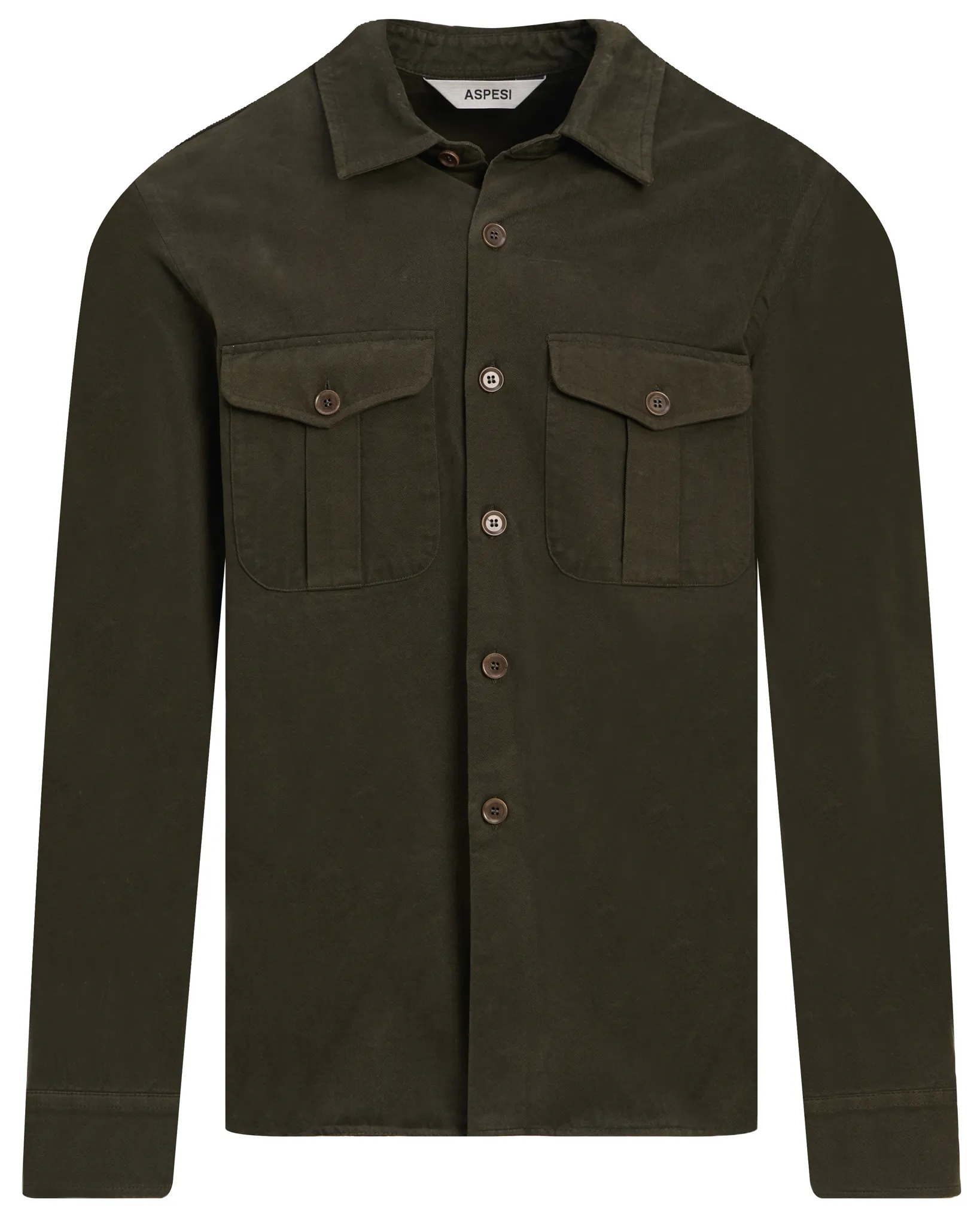 Aspesi Overshirt Groen 110958-001-L