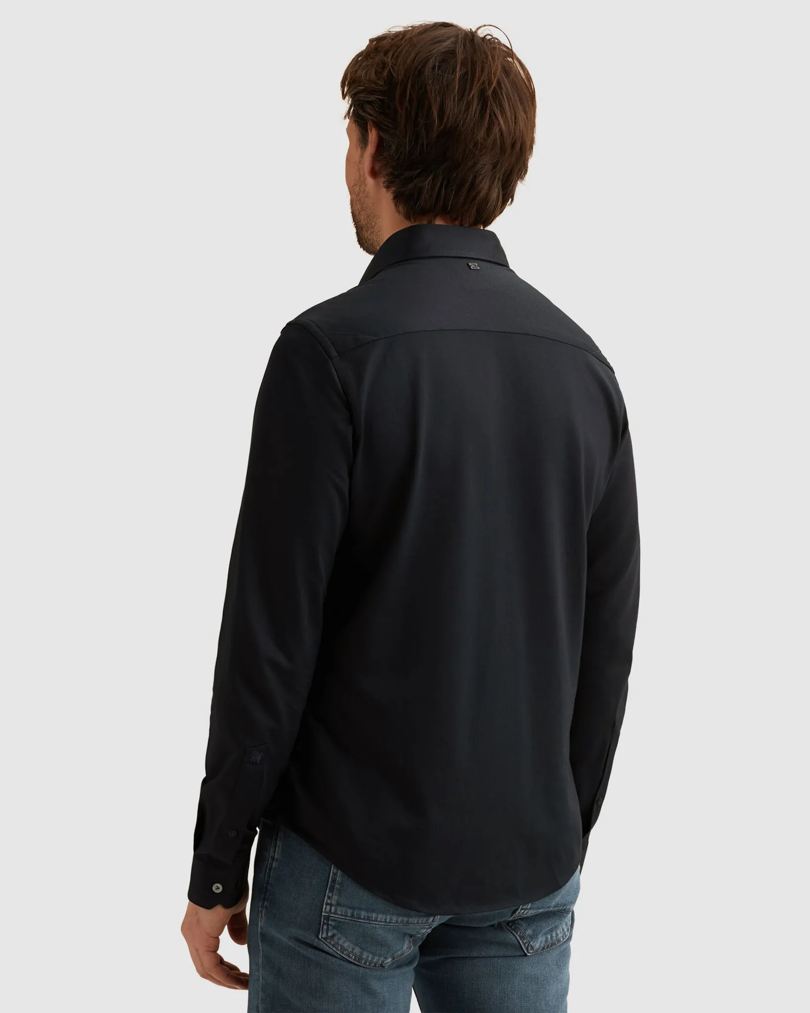 Vanguard Casual Overhemd Blauw 110969-001-M